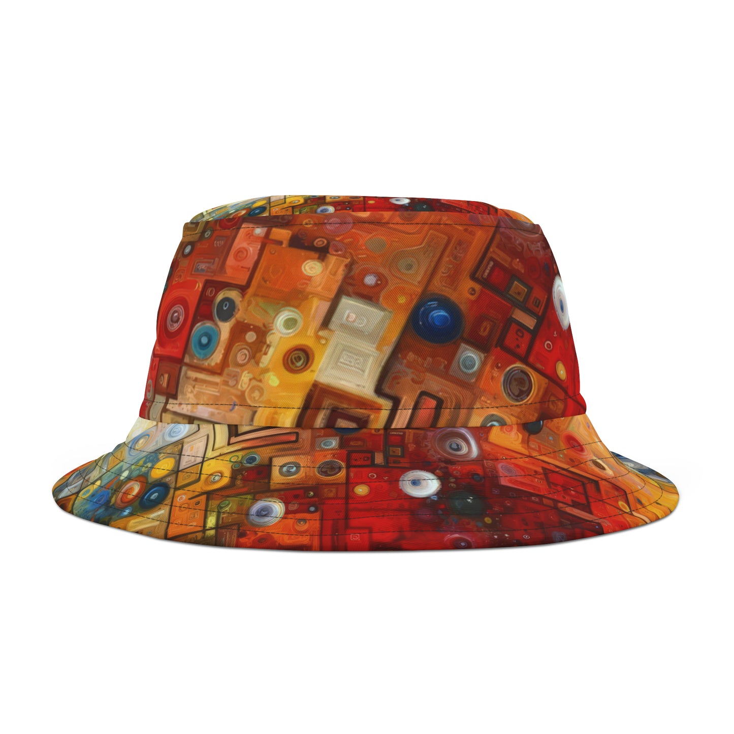 Witty Conversation Tapestry Bucket Hat (AOP)