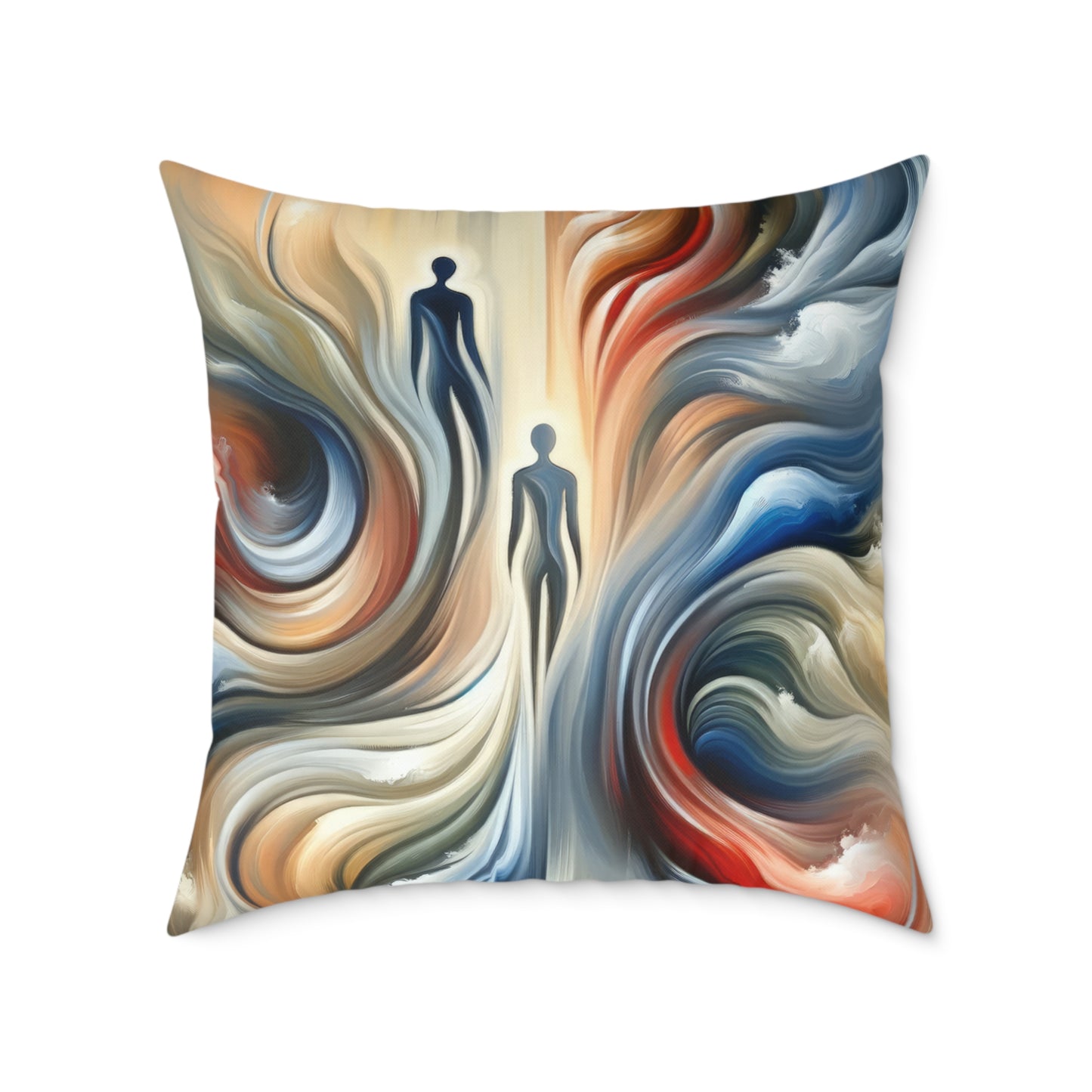 Silent Journey Recognition Spun Polyester Pillow