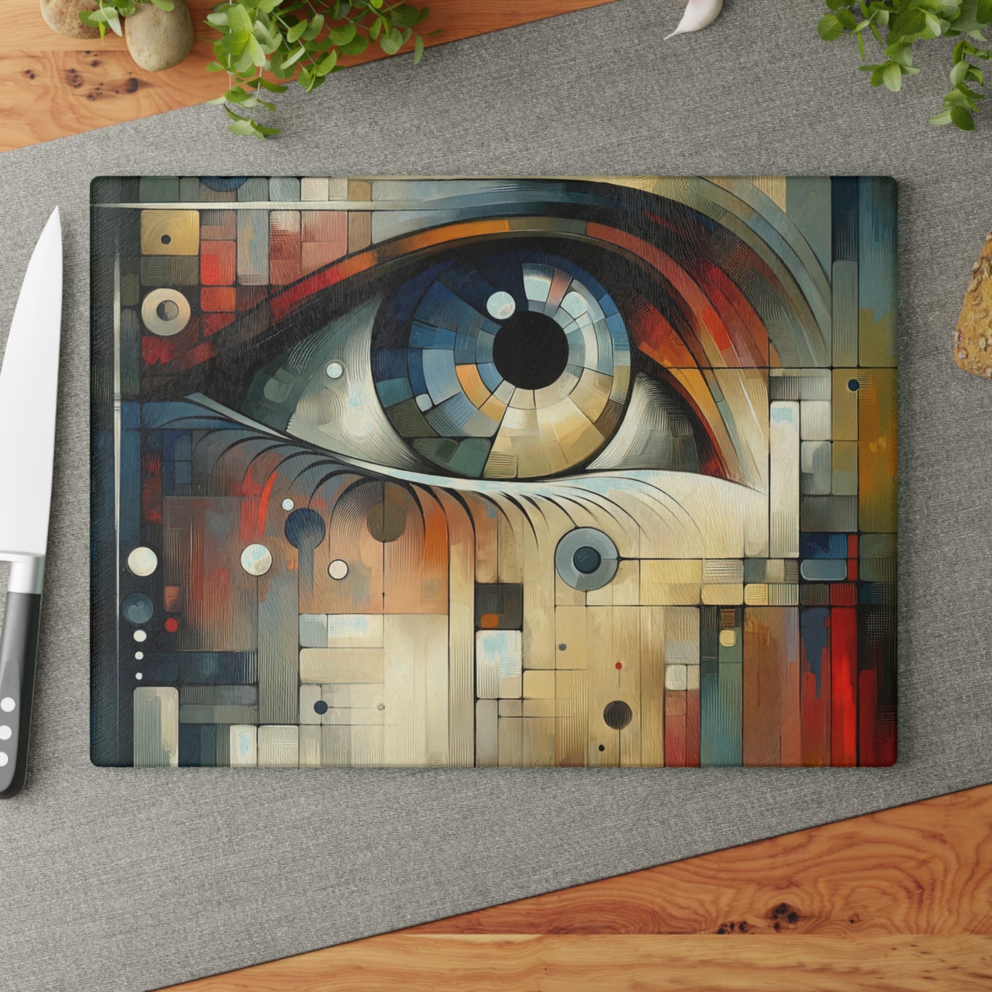 Focused Vision Quest Glass Cutting Board