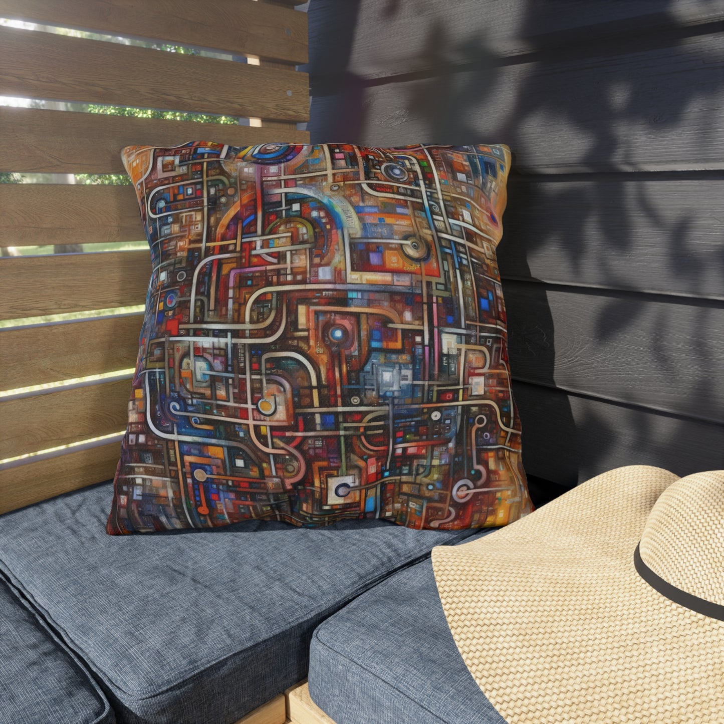 Grandest App Tapestry Outdoor Pillows