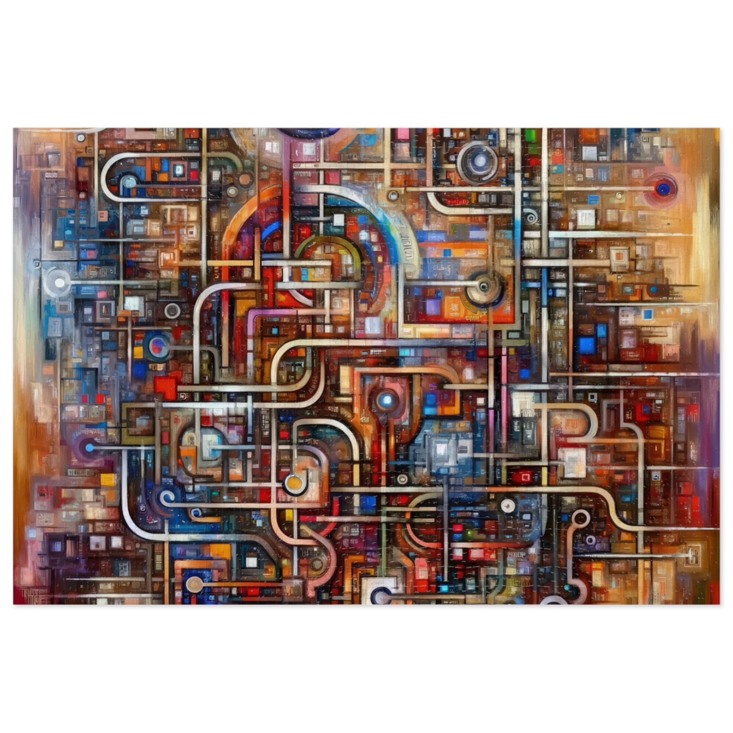 Grandest App Tapestry Jigsaw Puzzle (30, 110, 252, 500,1000-Piece)