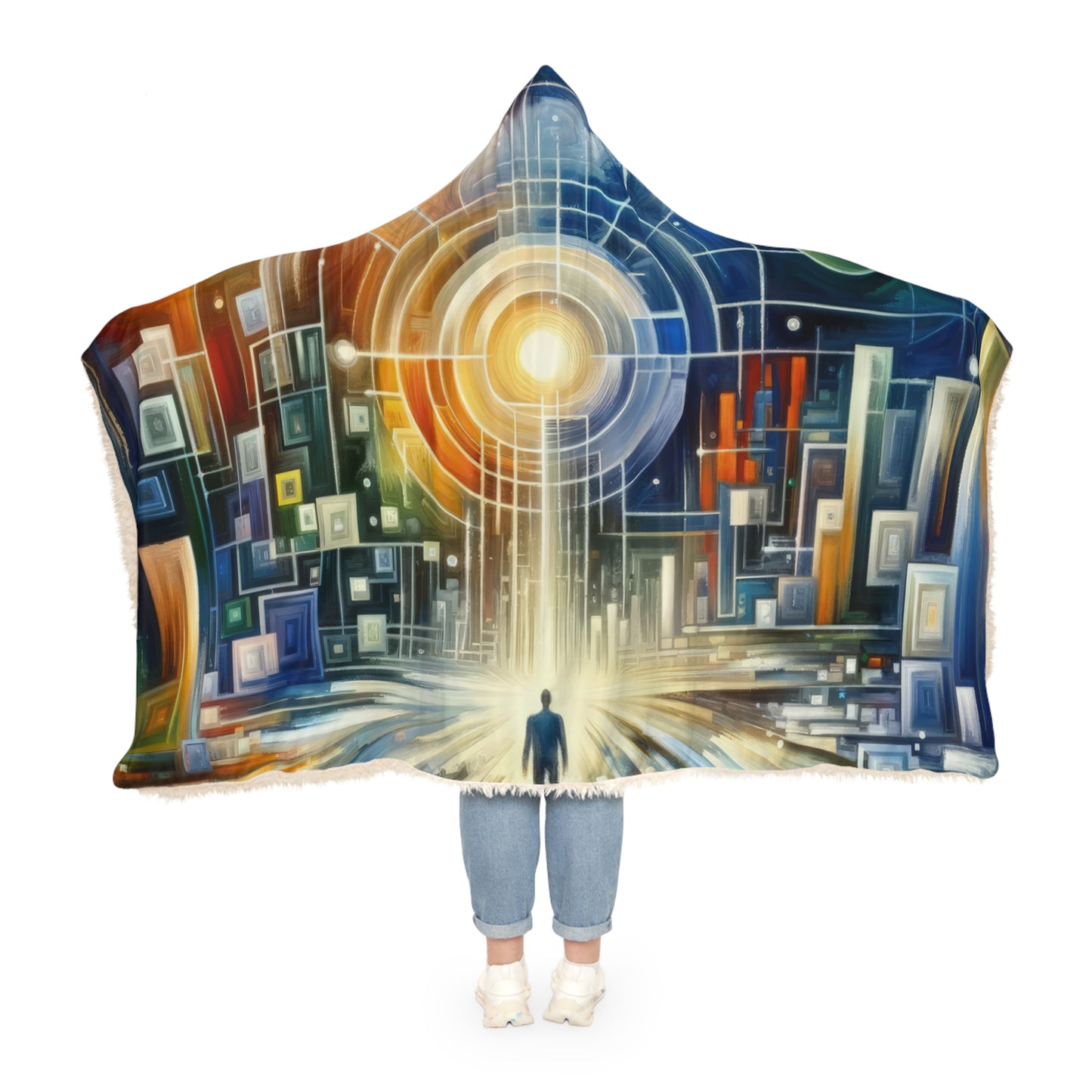 Mindful Megabyte Convergence Snuggle Blanket