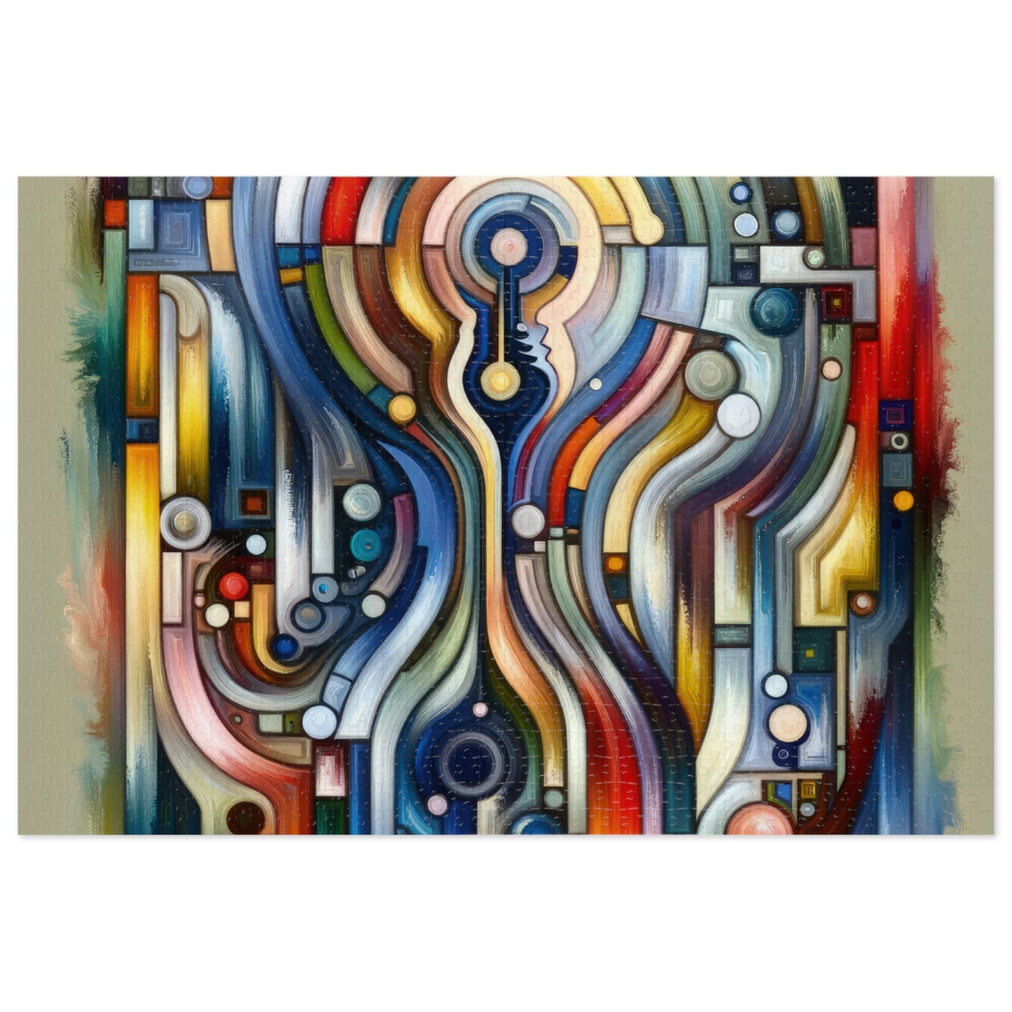Embracing Faceted Unity Jigsaw Puzzle (30, 110, 252, 500,1000-Piece)