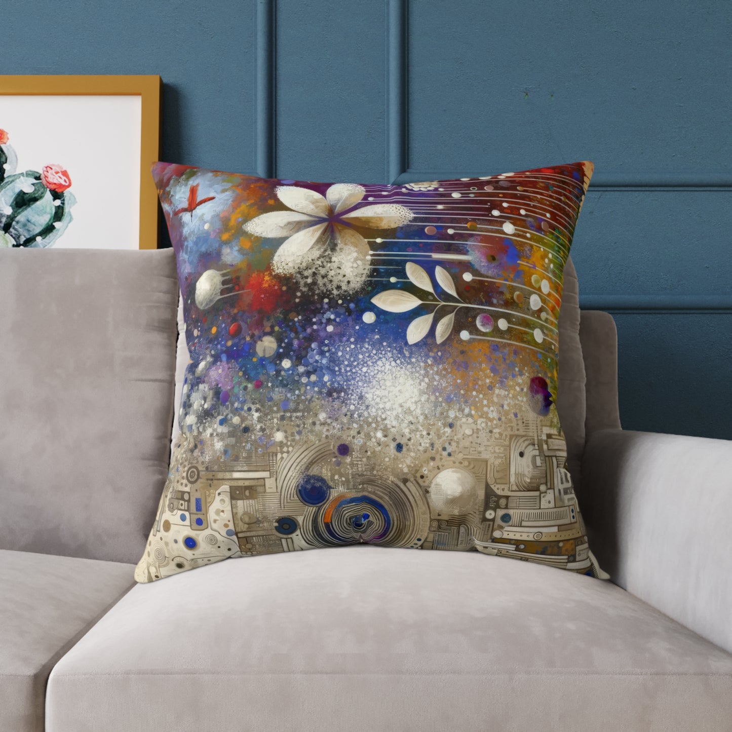 Inner Algorithm Synthesis Spun Polyester Pillow
