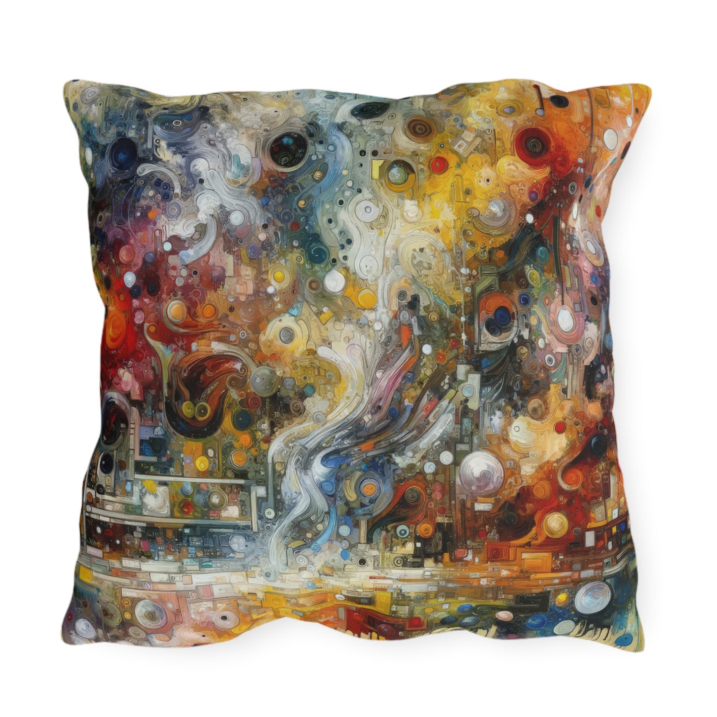 Perception Mosaic Abstract Outdoor Pillows