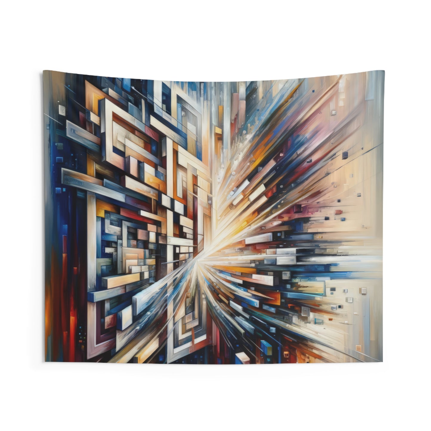 Pieces Unifying Focus Indoor Wall Tapestries