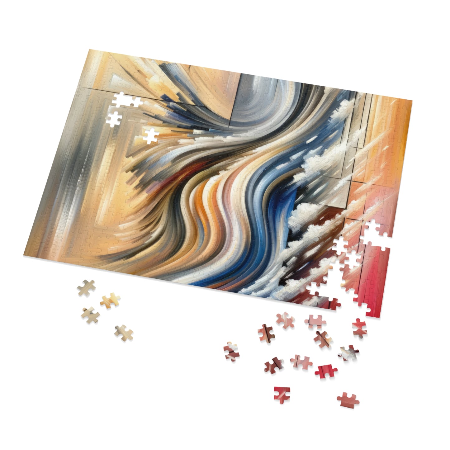 Model Dynamic Transition Jigsaw Puzzle (30, 110, 252, 500,1000-Piece)