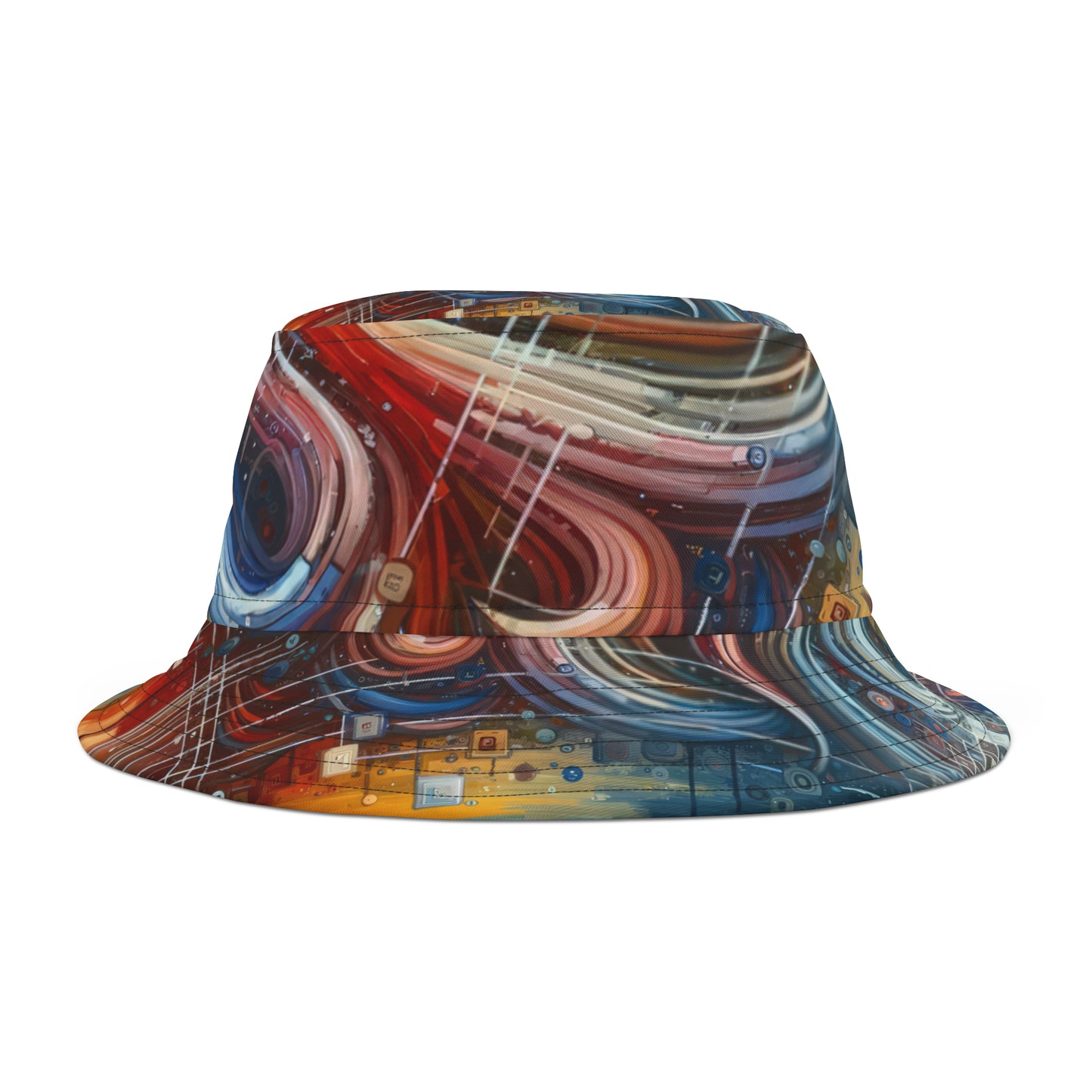 Humanity Tapestry Unification Bucket Hat (AOP)