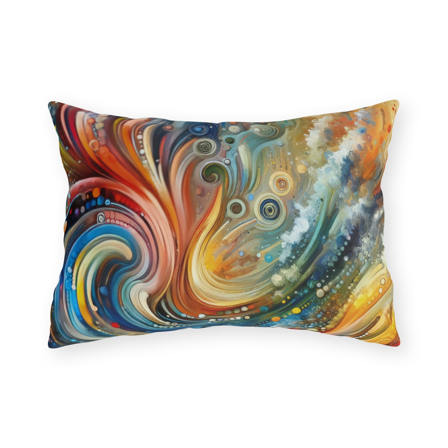 Dynamic Unity Tapestry Outdoor Pillows