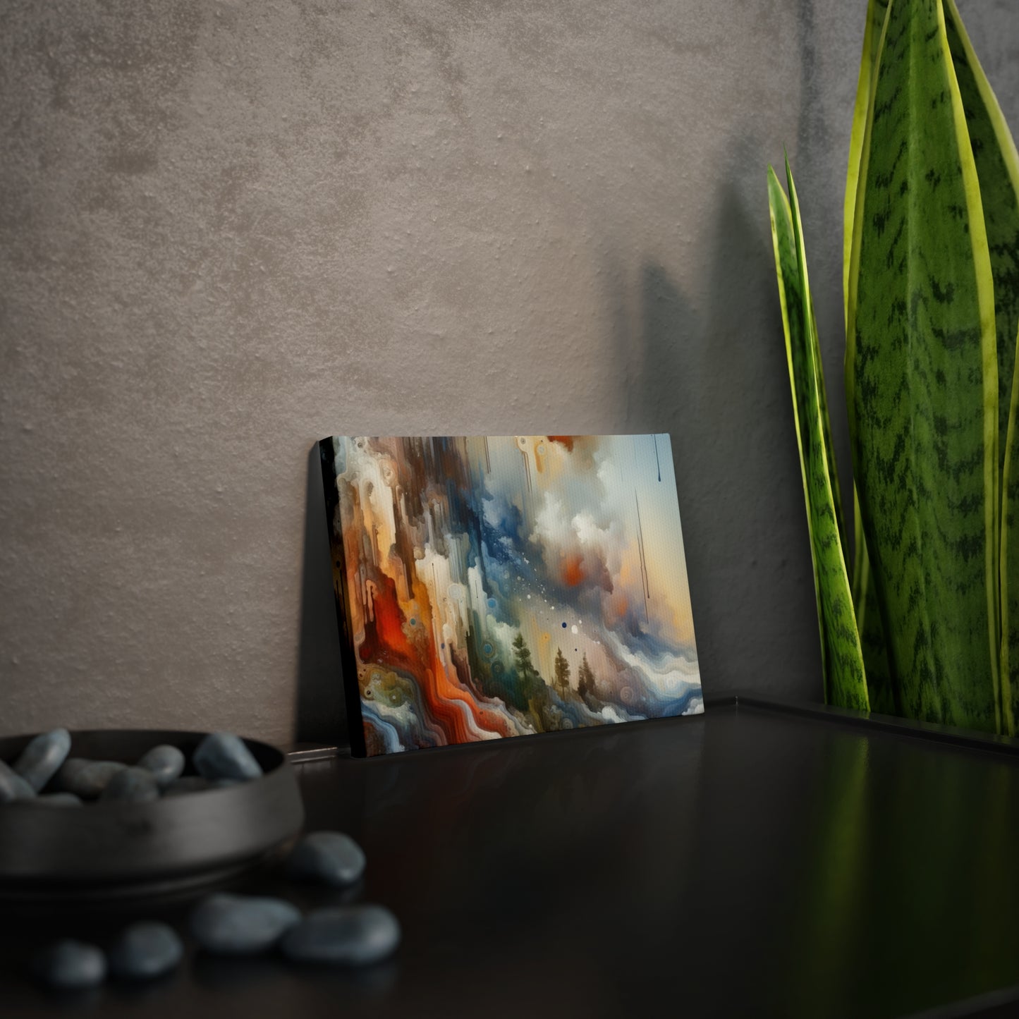 Inner Journey Abstract Canvas Photo Tile