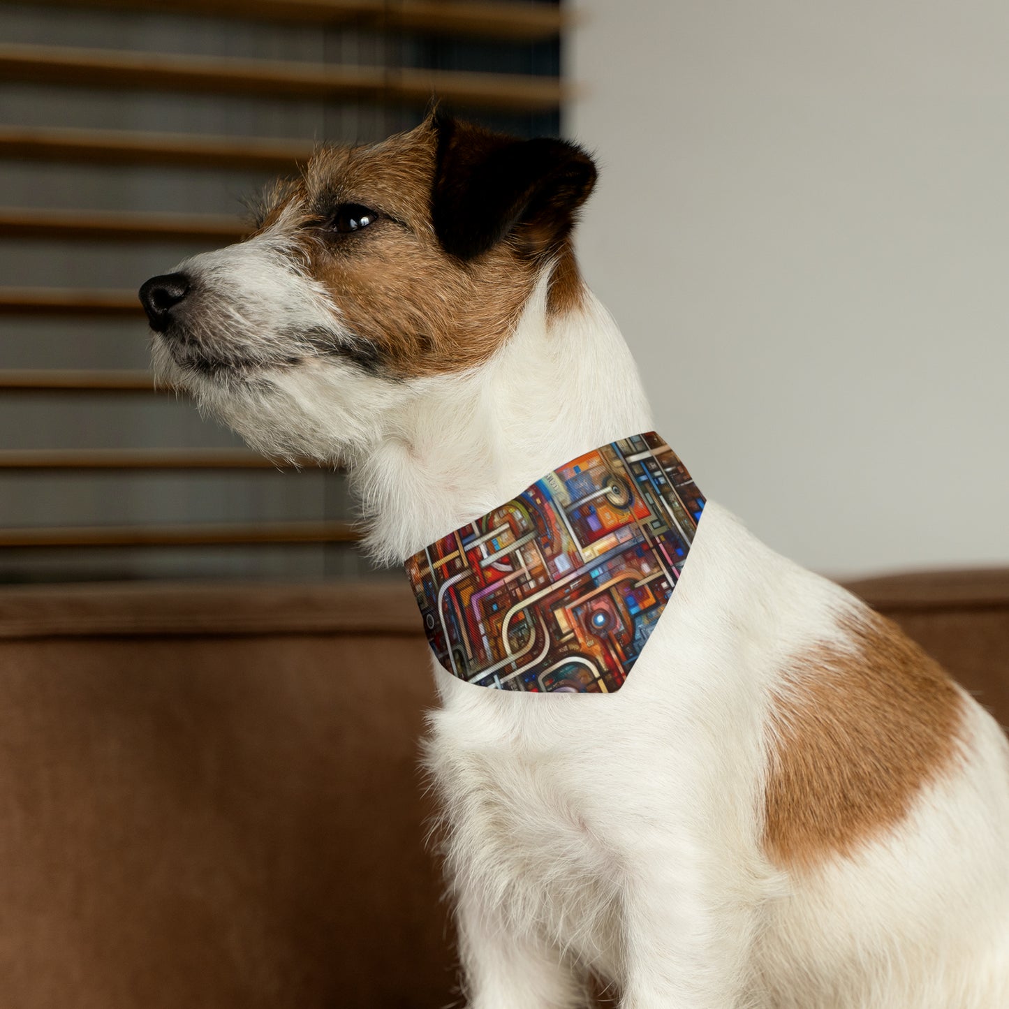 Grandest App Tapestry Pet Bandana Collar