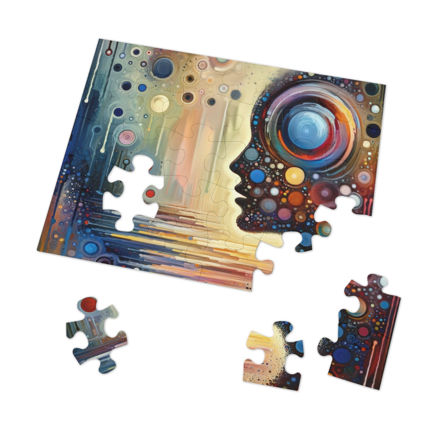 Echoed Intrinsic Universality Jigsaw Puzzle (30, 110, 252, 500,1000-Piece)
