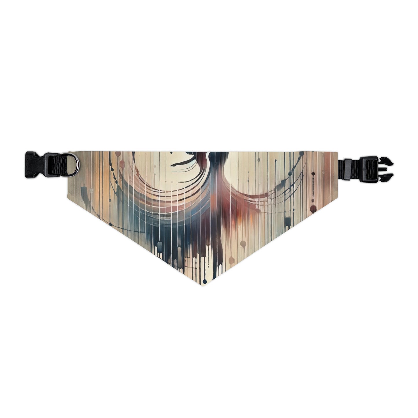 Rhythmic Heart Dance Pet Bandana Collar