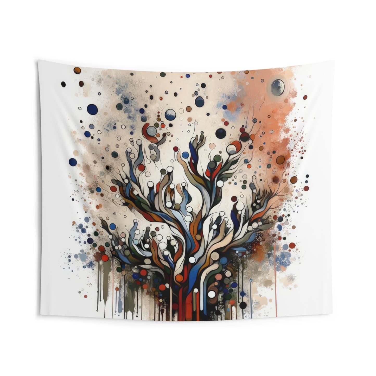 Intentional Unity Splashes Indoor Wall Tapestries