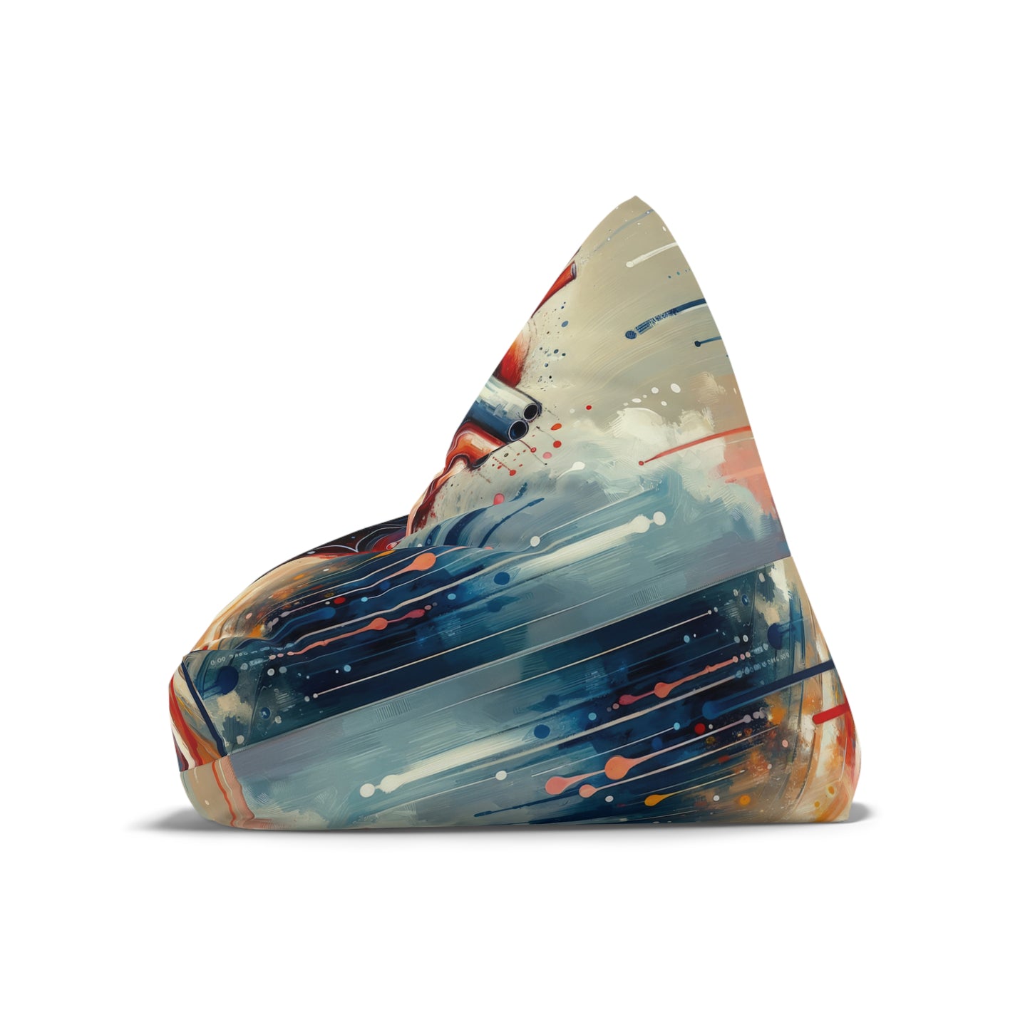 Rhythmic Heart Harmony Bean Bag Chair Cover