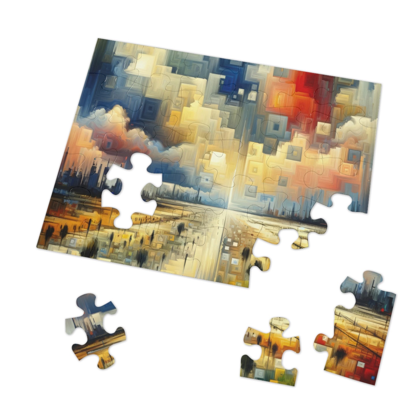 Earnest Gathering Rainwater Jigsaw Puzzle (30, 110, 252, 500,1000-Piece)