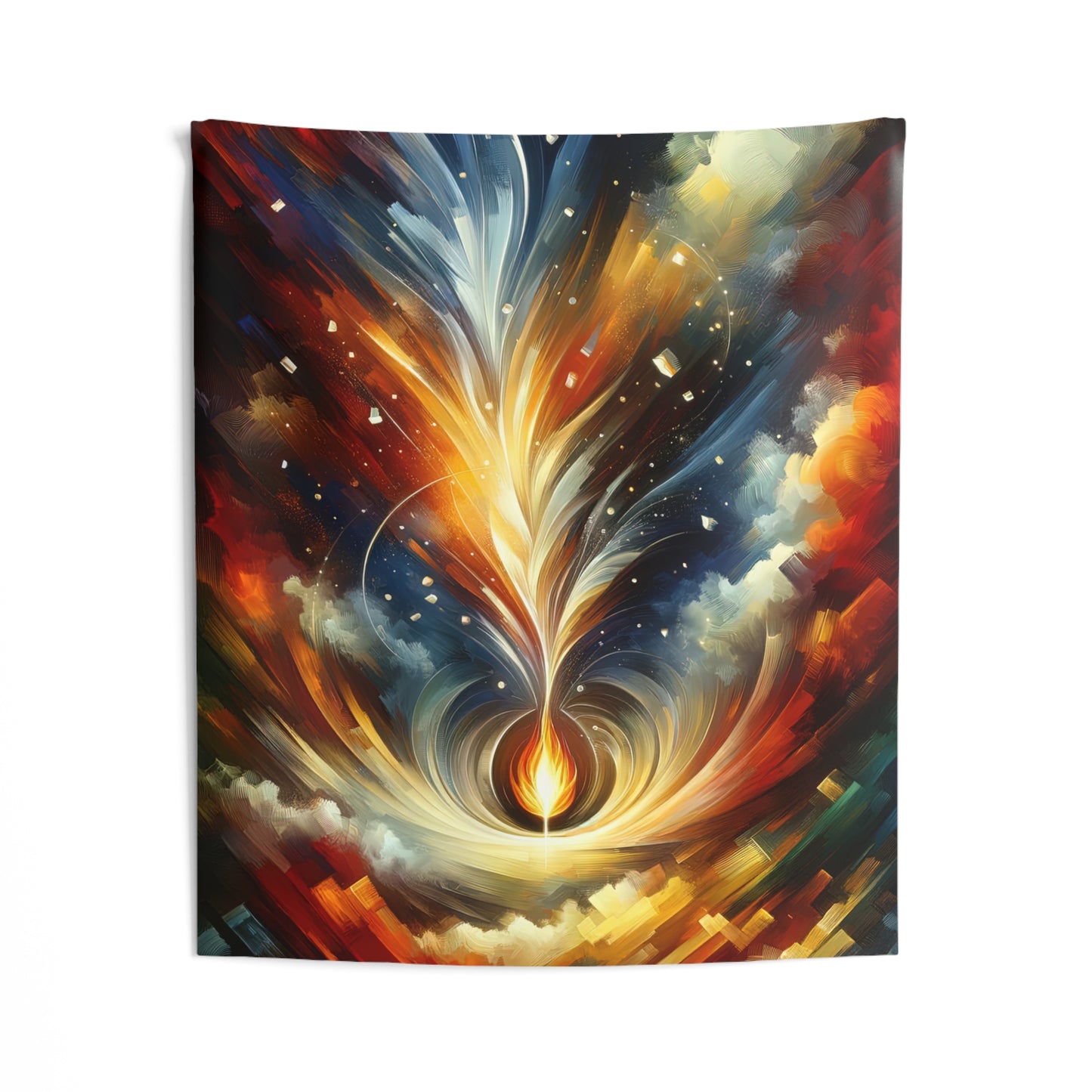 Igniting Transformational Currents Indoor Wall Tapestries