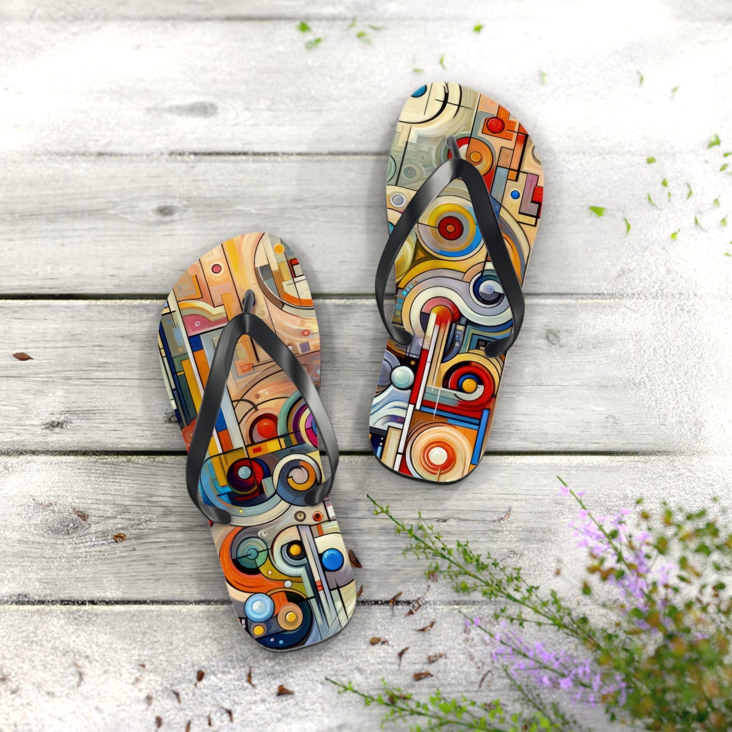 Playful Wisdom Essence Flip Flops