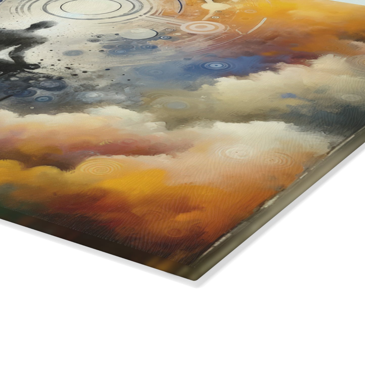 Mindful Transformation Profundity Glass Cutting Board