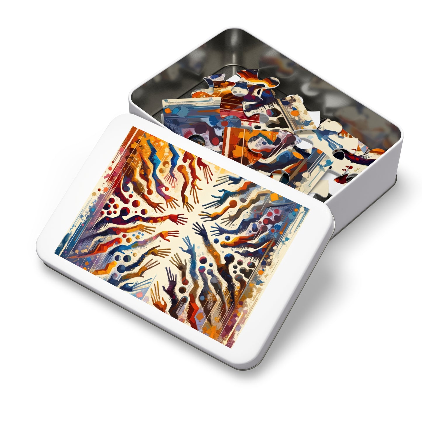 Architects Wisdom Tachism Jigsaw Puzzle (30, 110, 252, 500,1000-Piece)