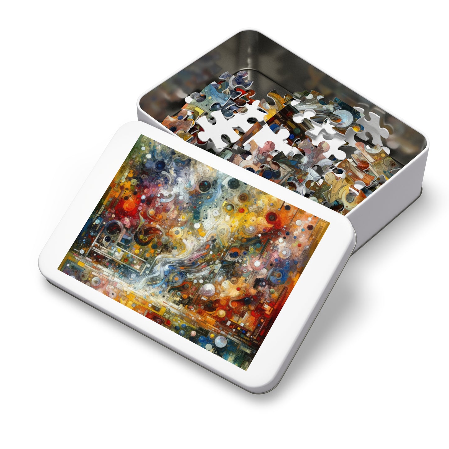 Perception Mosaic Abstract Jigsaw Puzzle (30, 110, 252, 500,1000-Piece)