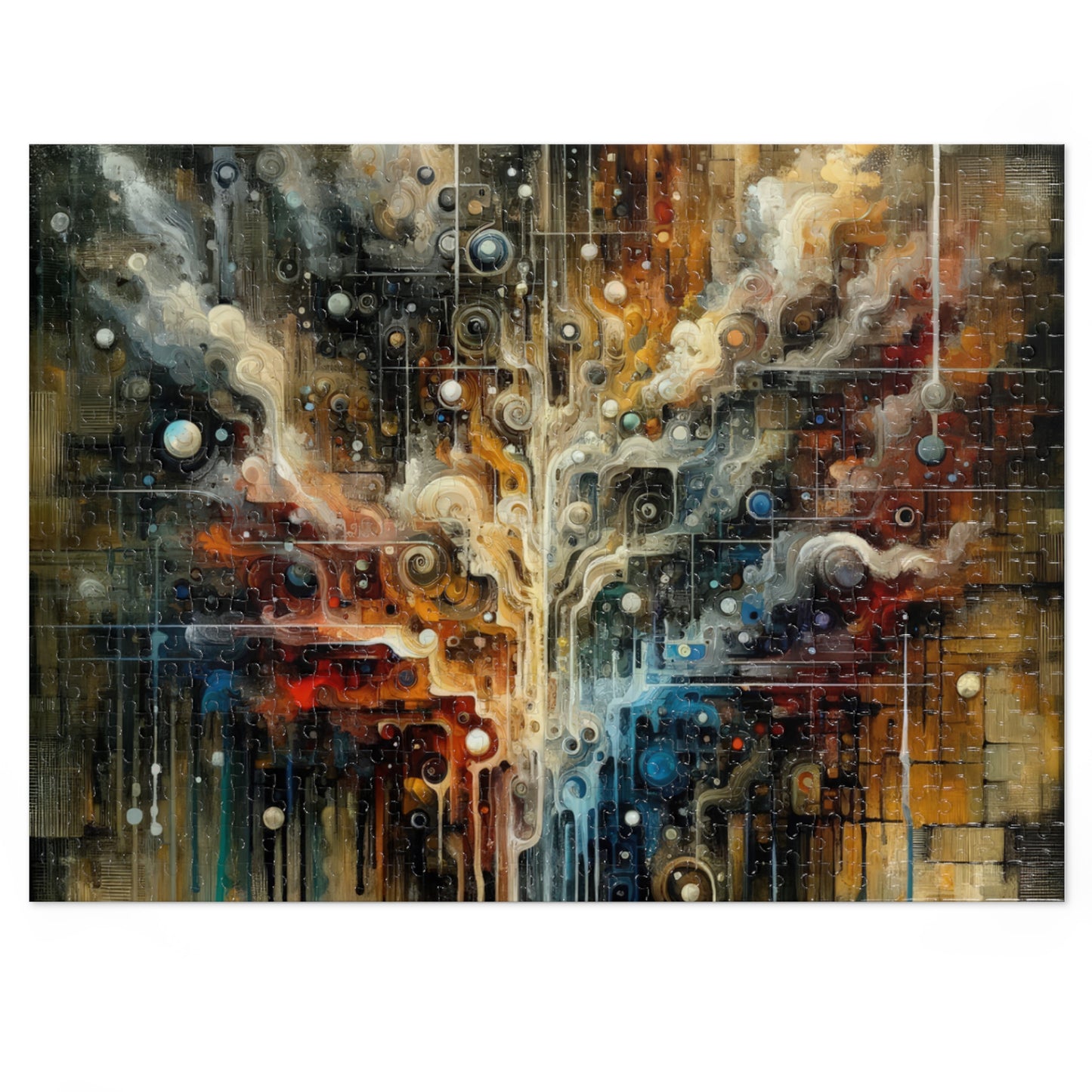 Integral Stewardship Abstract Jigsaw Puzzle (30, 110, 252, 500,1000-Piece)
