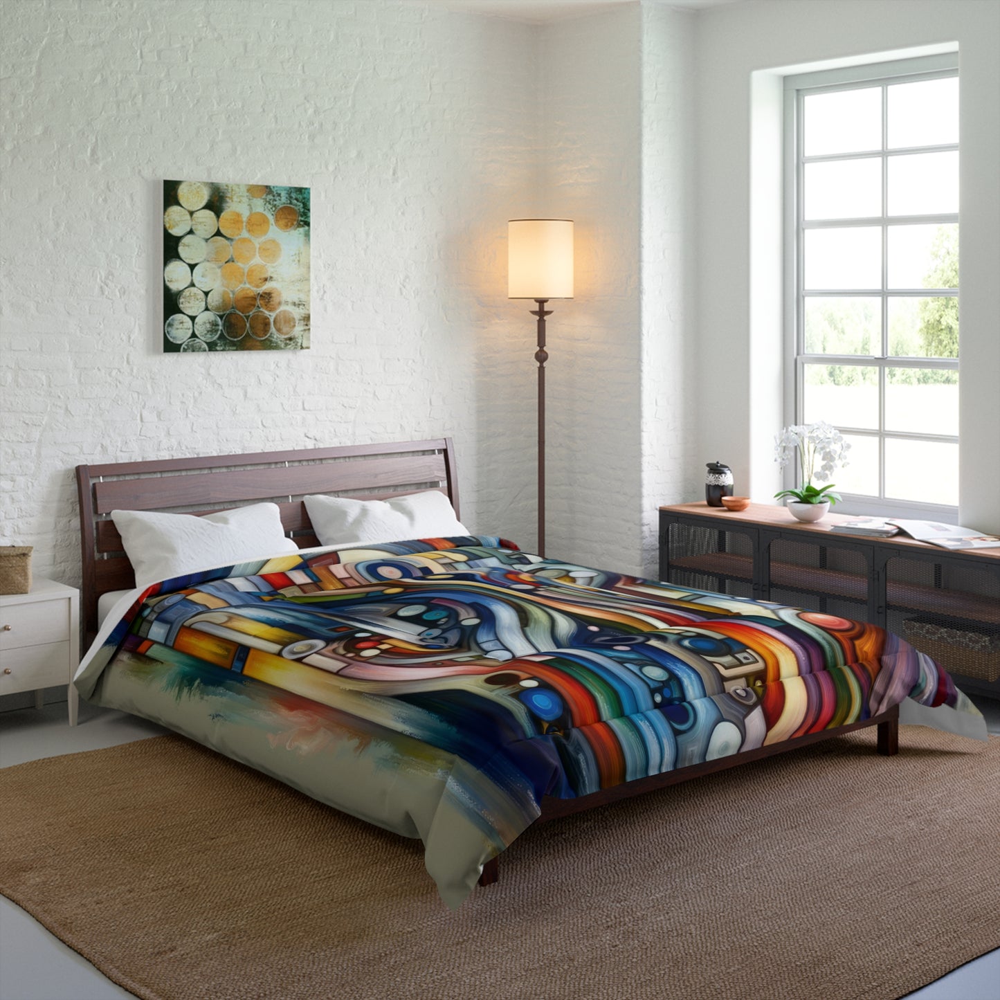 Embracing Faceted Unity Comforter