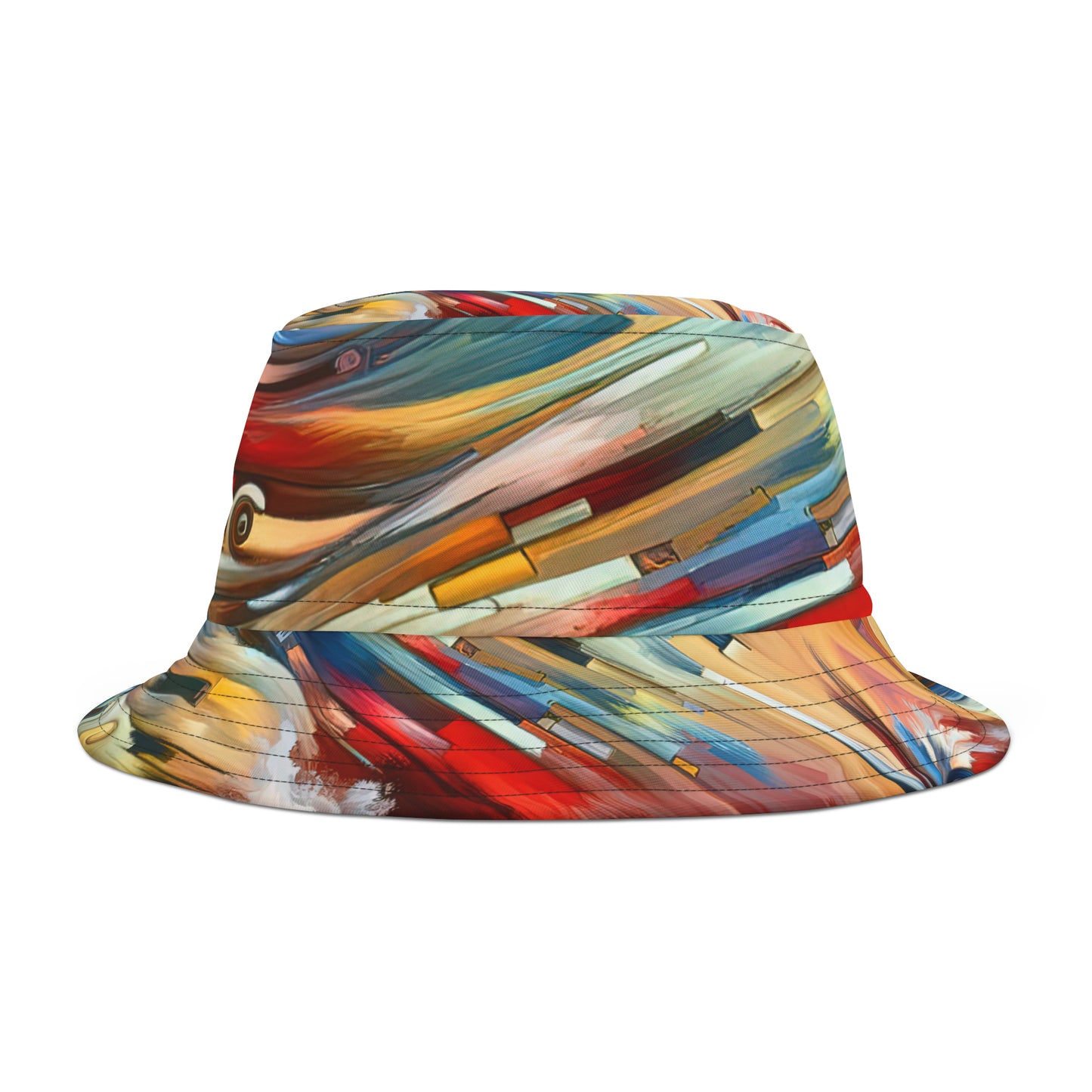 Gratitude Melodic Transformation Bucket Hat (AOP)