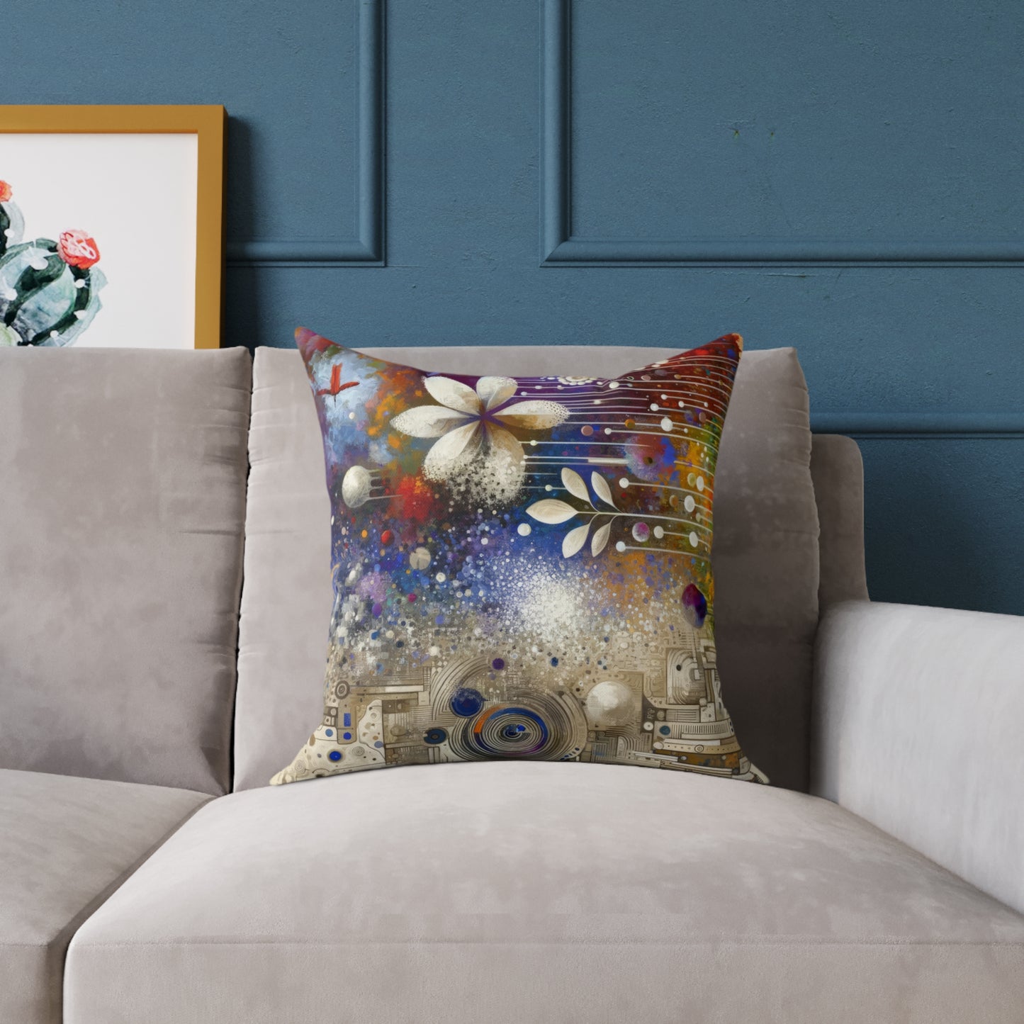 Inner Algorithm Synthesis Spun Polyester Pillow