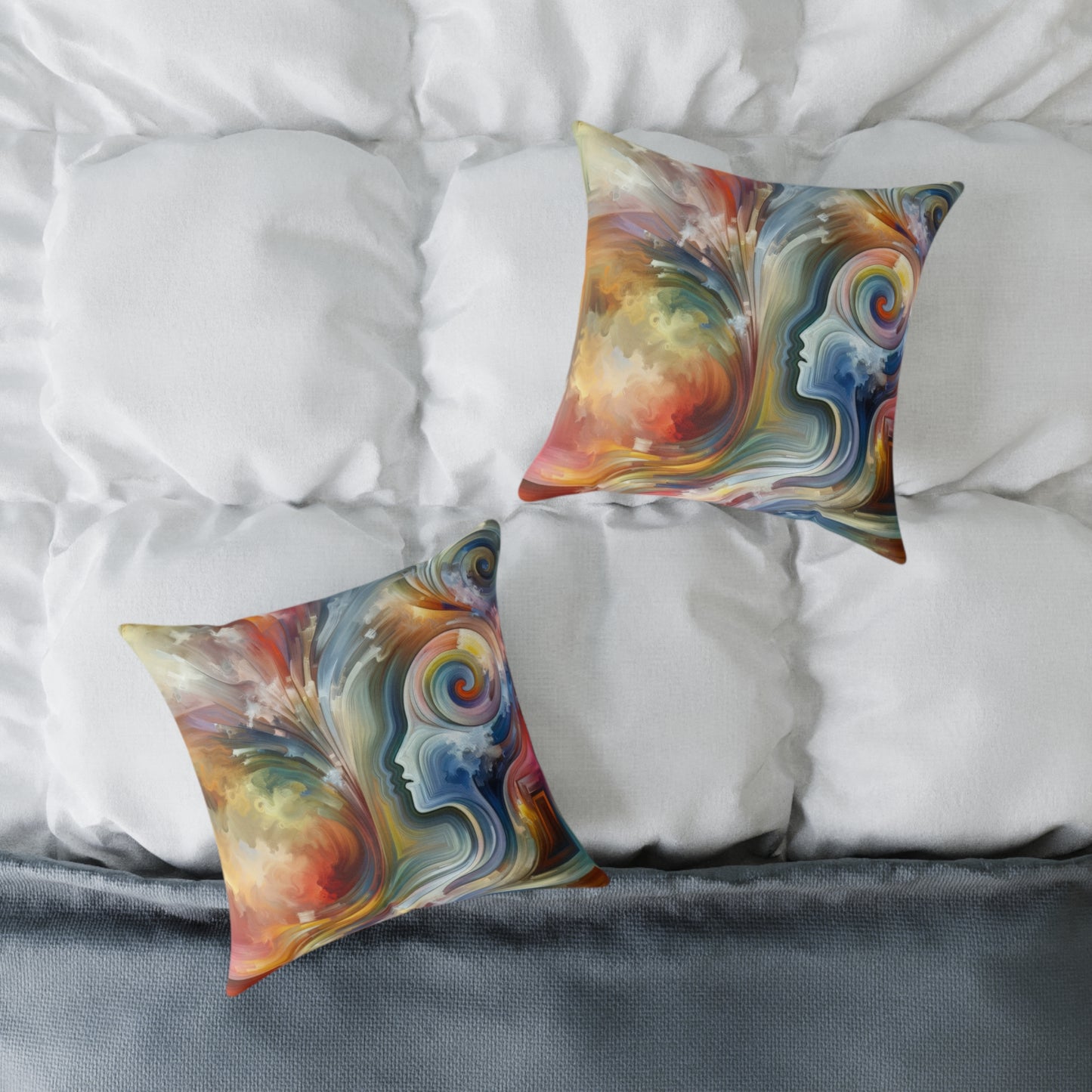 Empathy Binding Spirit Spun Polyester Pillow