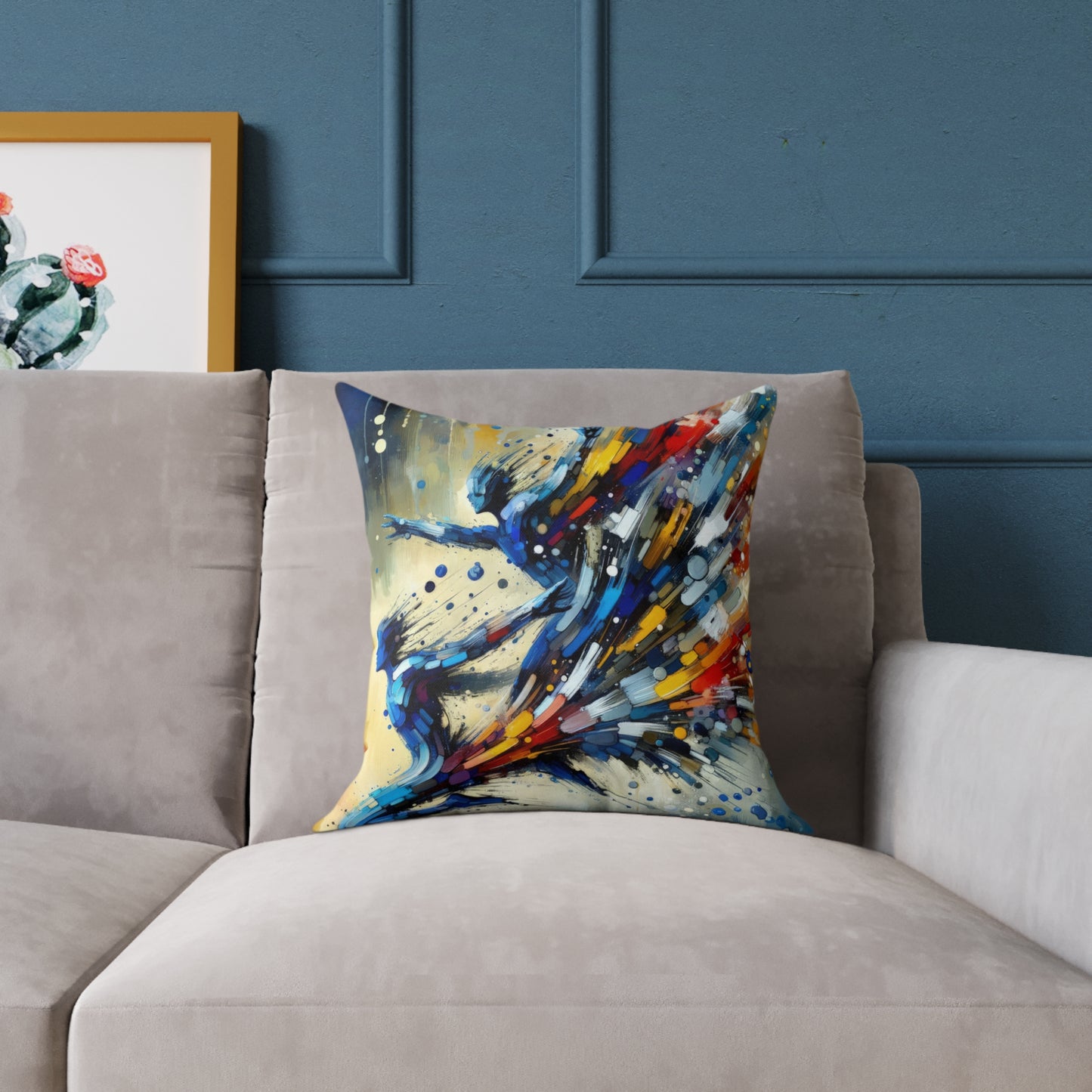Empowering Mastery Cascade Spun Polyester Pillow
