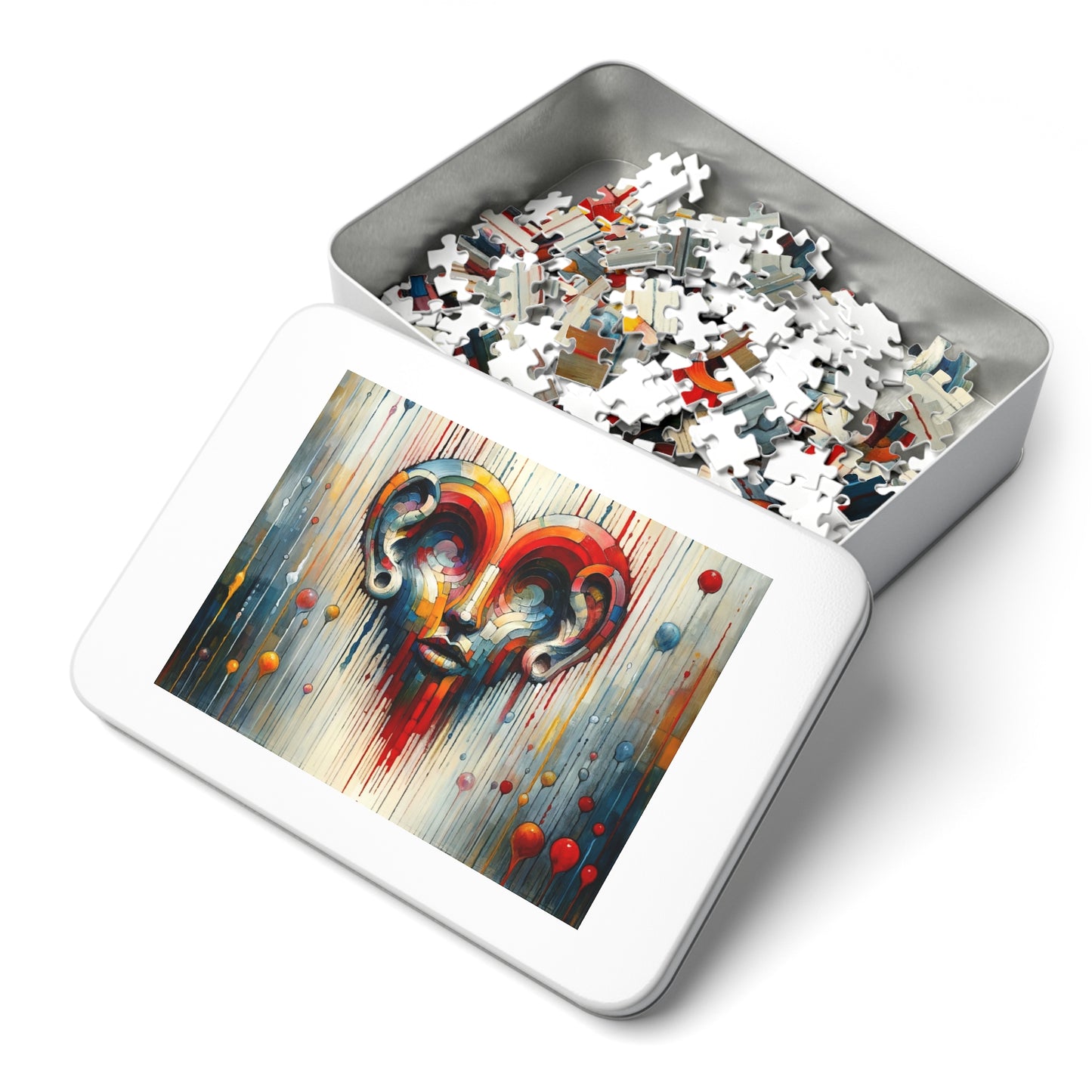 Ears Heart Expression Jigsaw Puzzle (30, 110, 252, 500,1000-Piece)