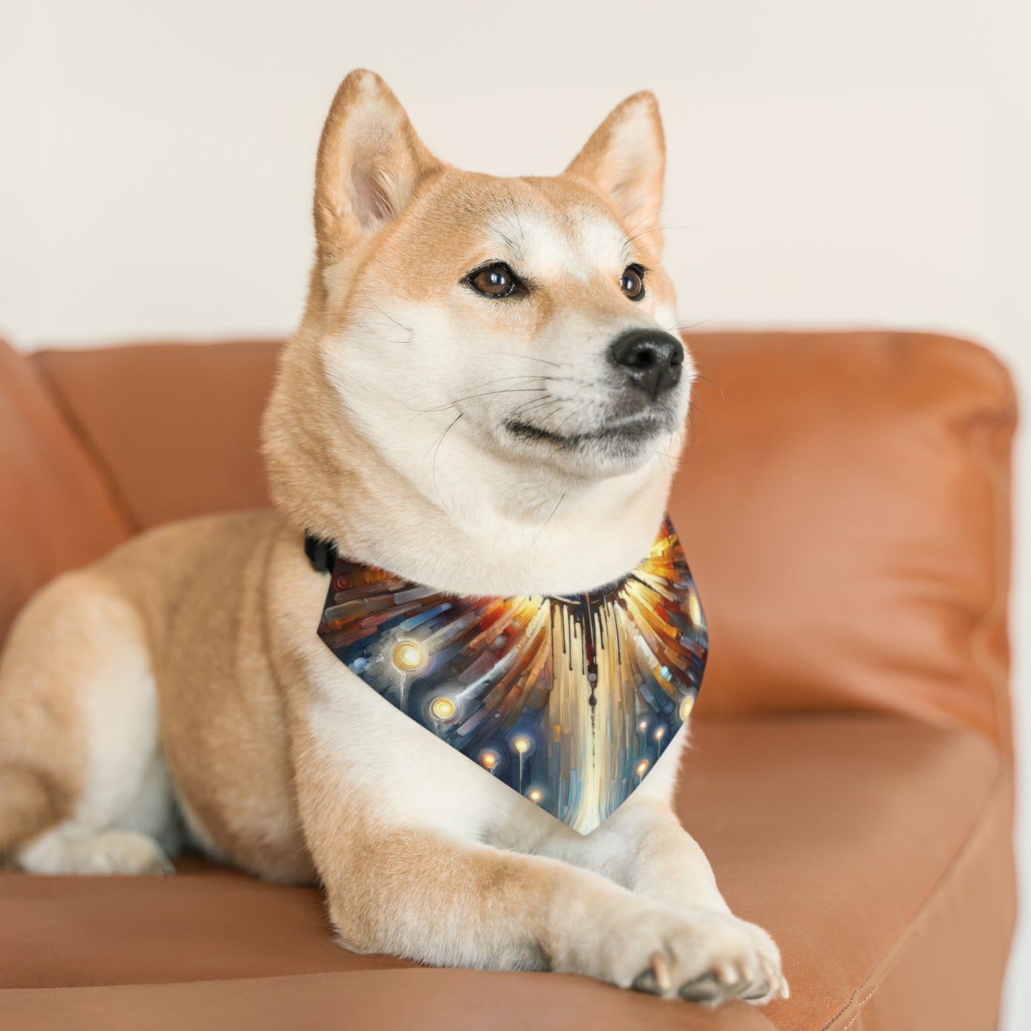 Wisdom Compass Journey Pet Bandana Collar
