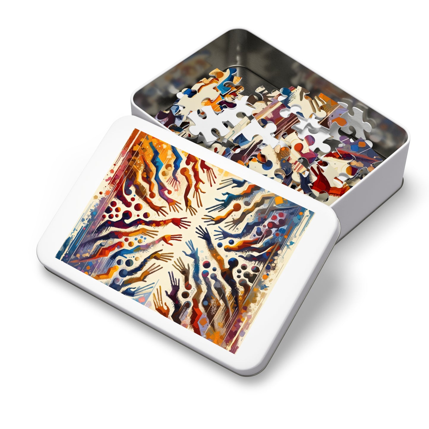 Architects Wisdom Tachism Jigsaw Puzzle (30, 110, 252, 500,1000-Piece)