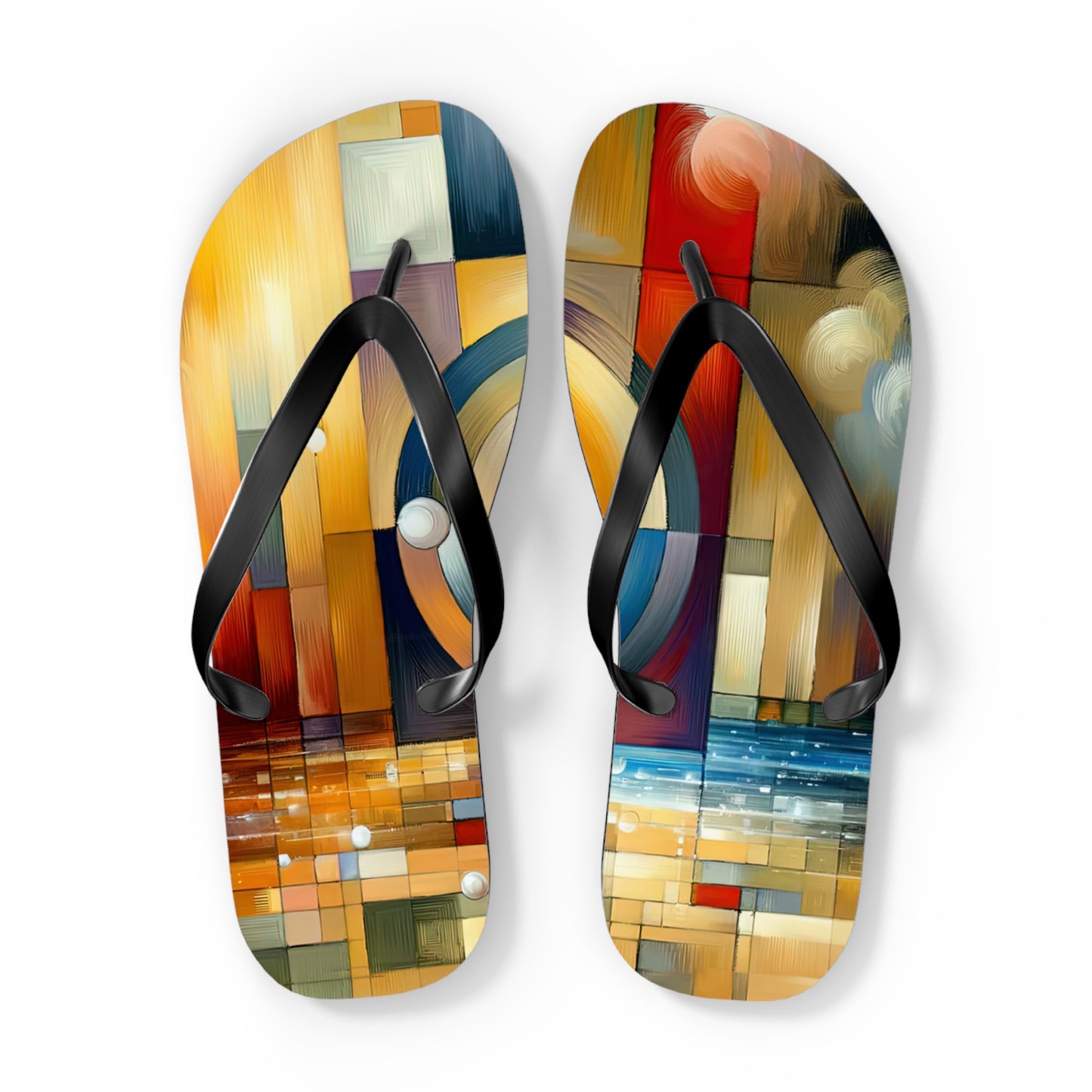 Oneness Through Tachism Flip Flops