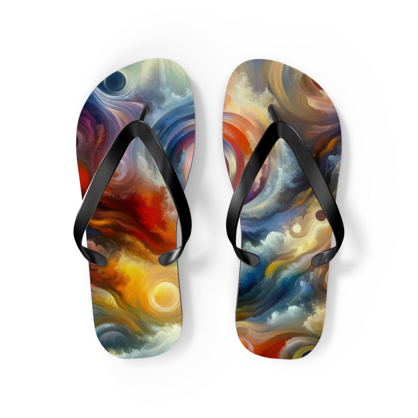 Unified Heart Journey Flip Flops