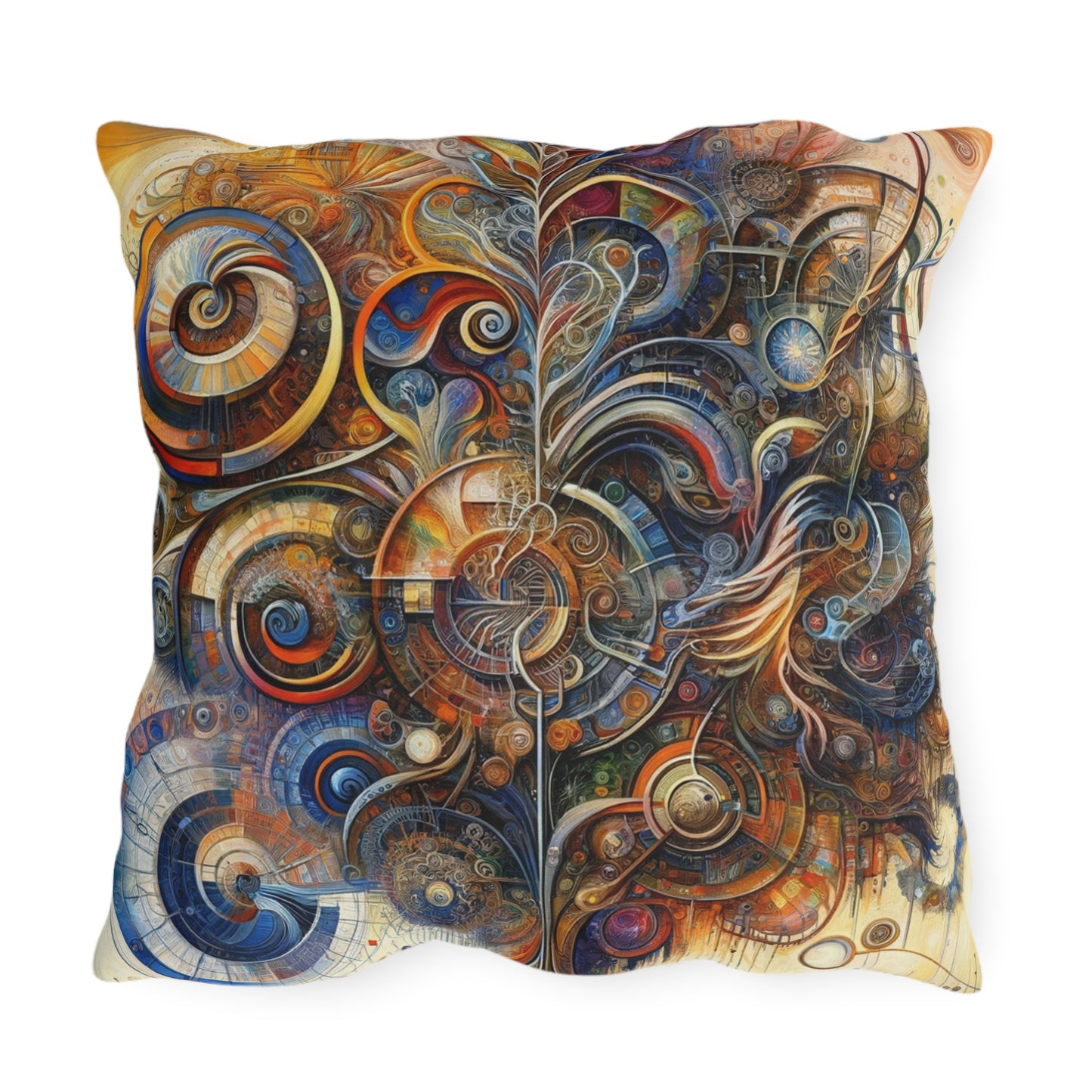 Ethos Web Abstract Outdoor Pillows
