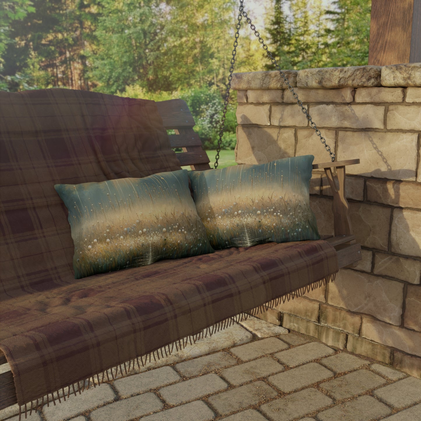 Observant Delicacy Heart Outdoor Pillows