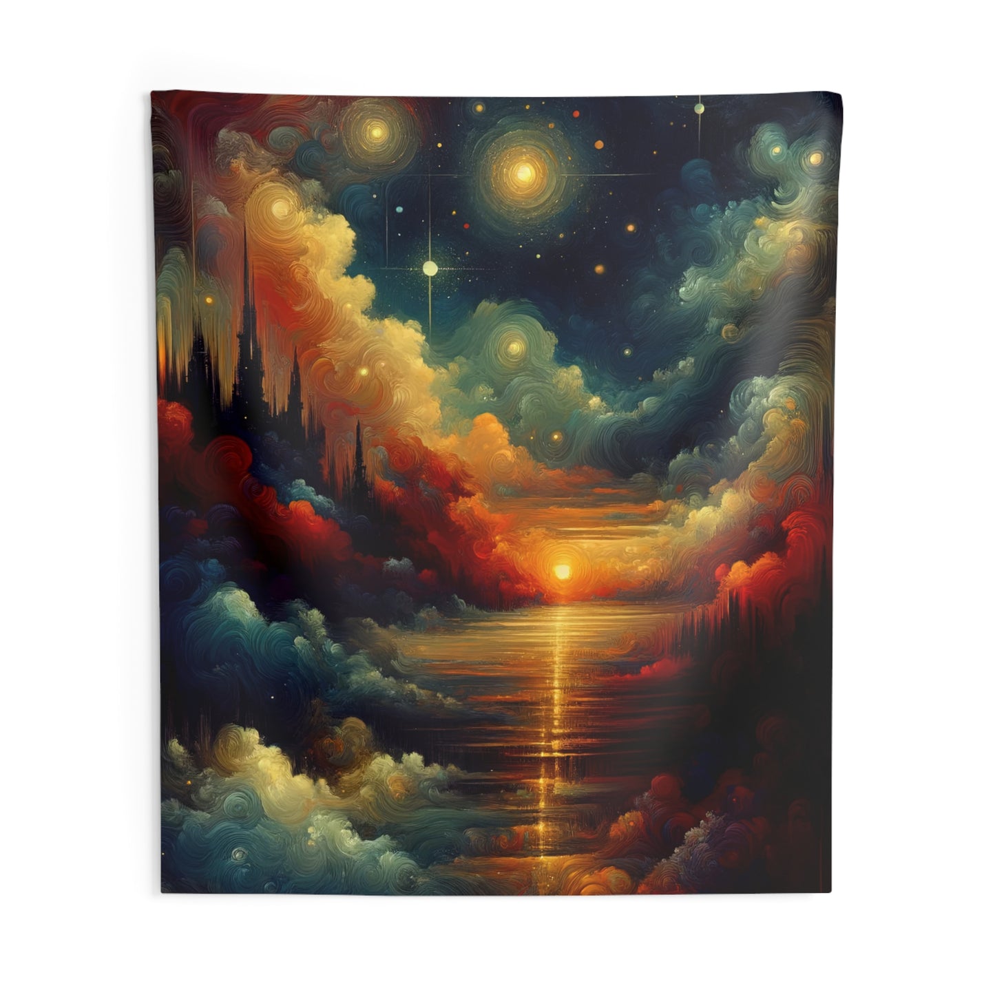 Twilight Velvet Transition Indoor Wall Tapestries