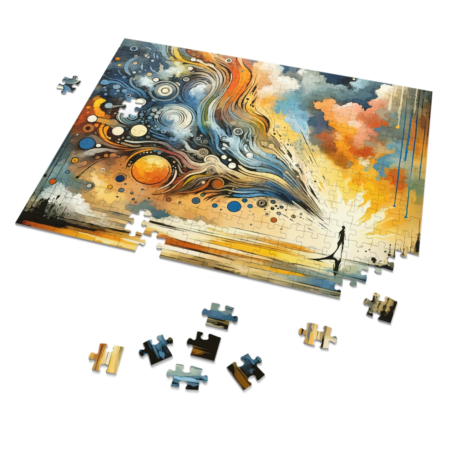 Intentional Awakening Reflection Jigsaw Puzzle (30, 110, 252, 500,1000-Piece)