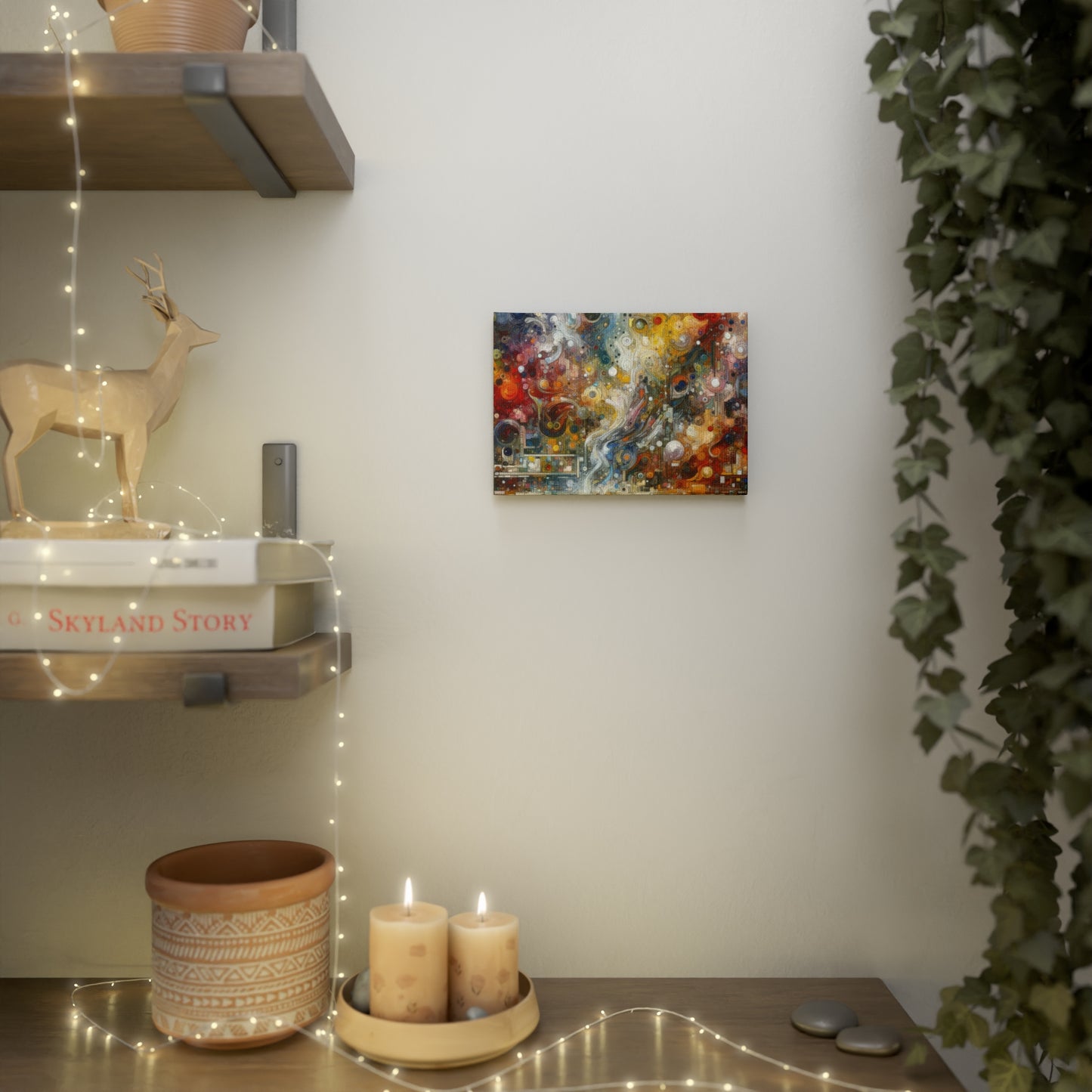 Perception Mosaic Abstract Canvas Photo Tile