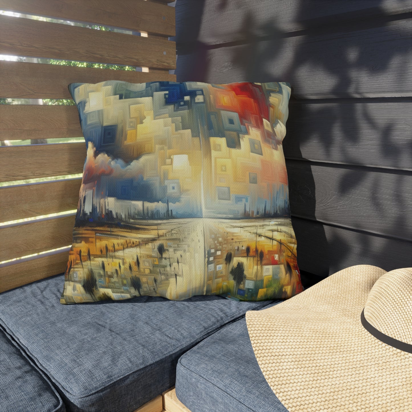 Earnest Gathering Rainwater Outdoor Pillows