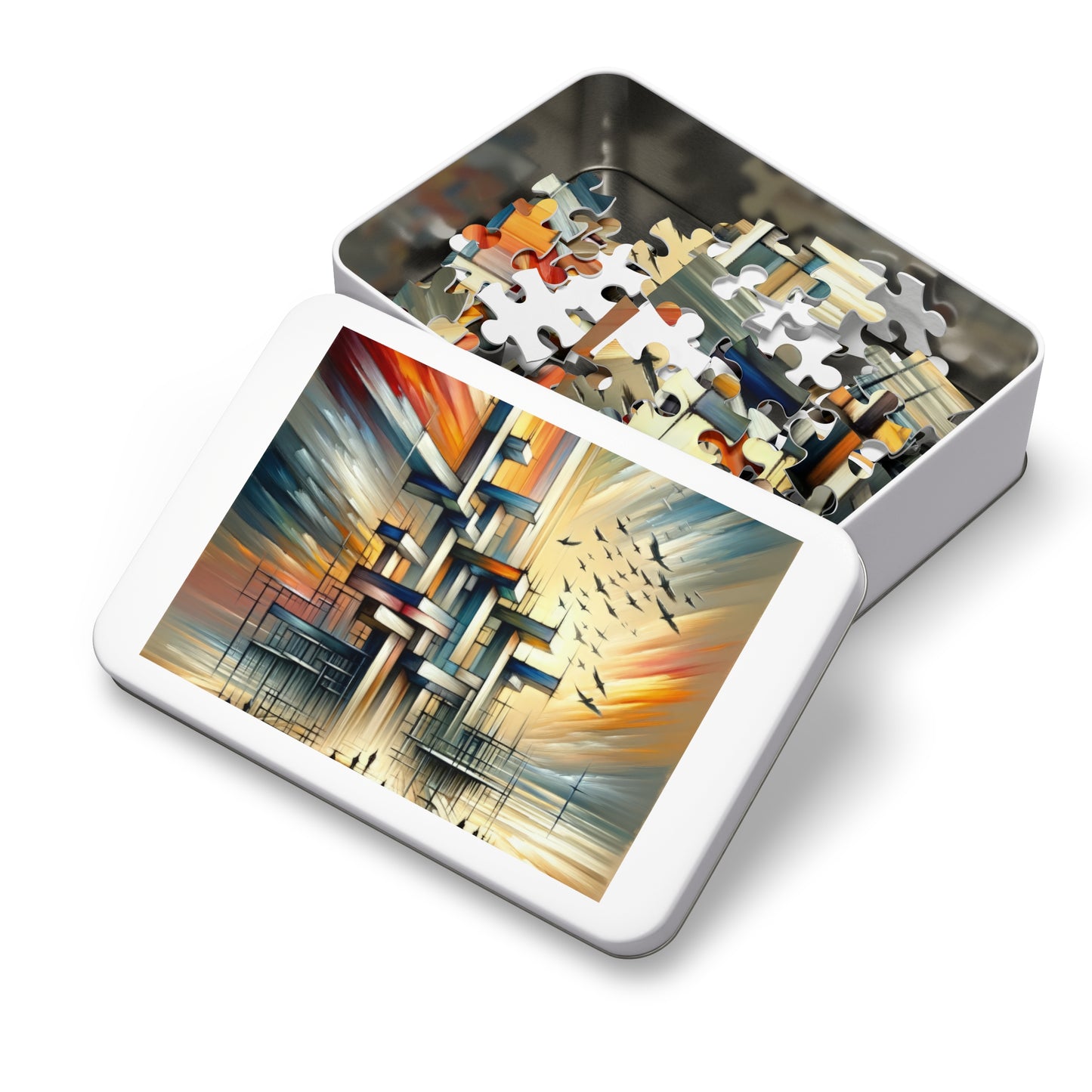 Sovereign Reflective Scaffolding Jigsaw Puzzle (30, 110, 252, 500,1000-Piece)