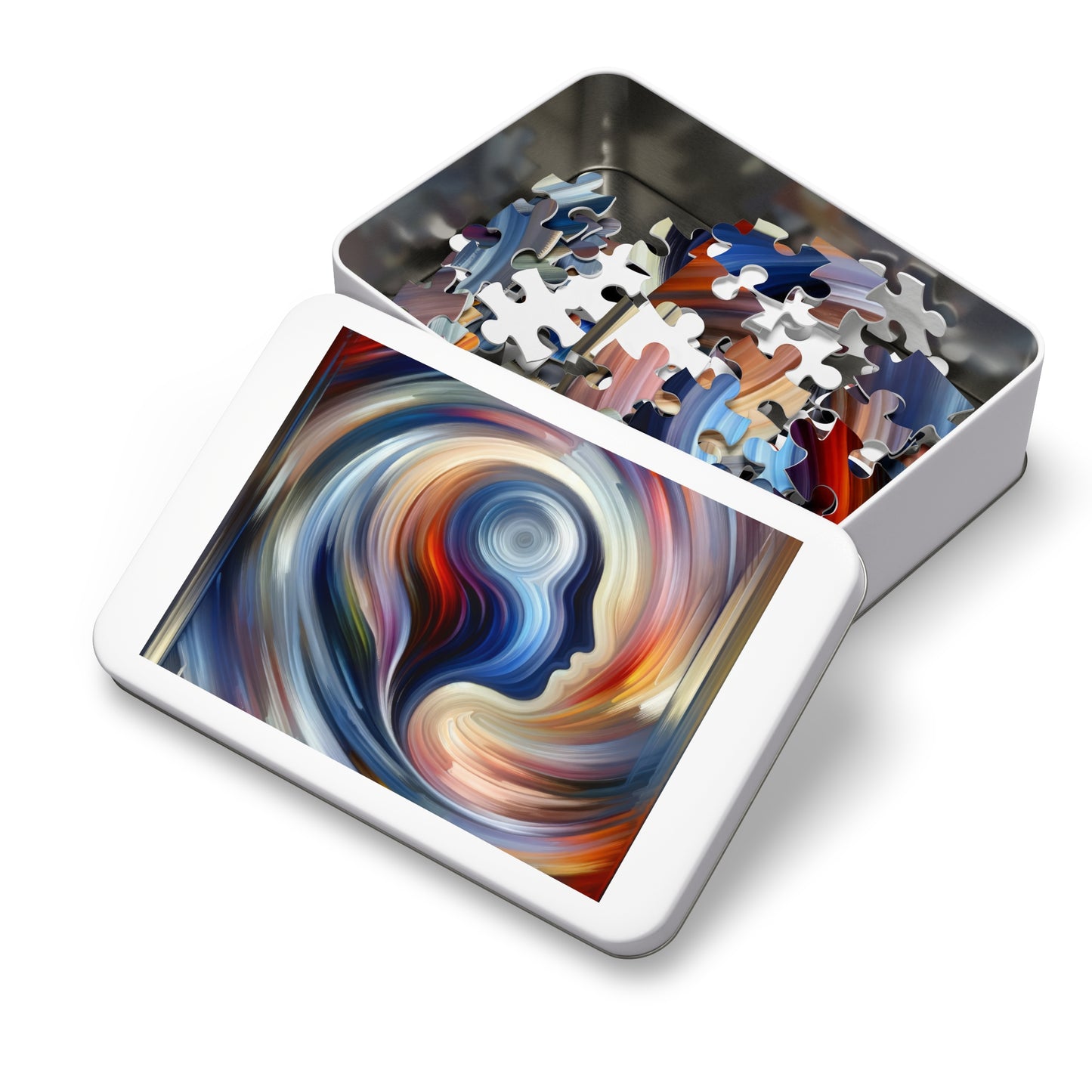 Harmonious Mindset Abstract Jigsaw Puzzle (30, 110, 252, 500,1000-Piece)