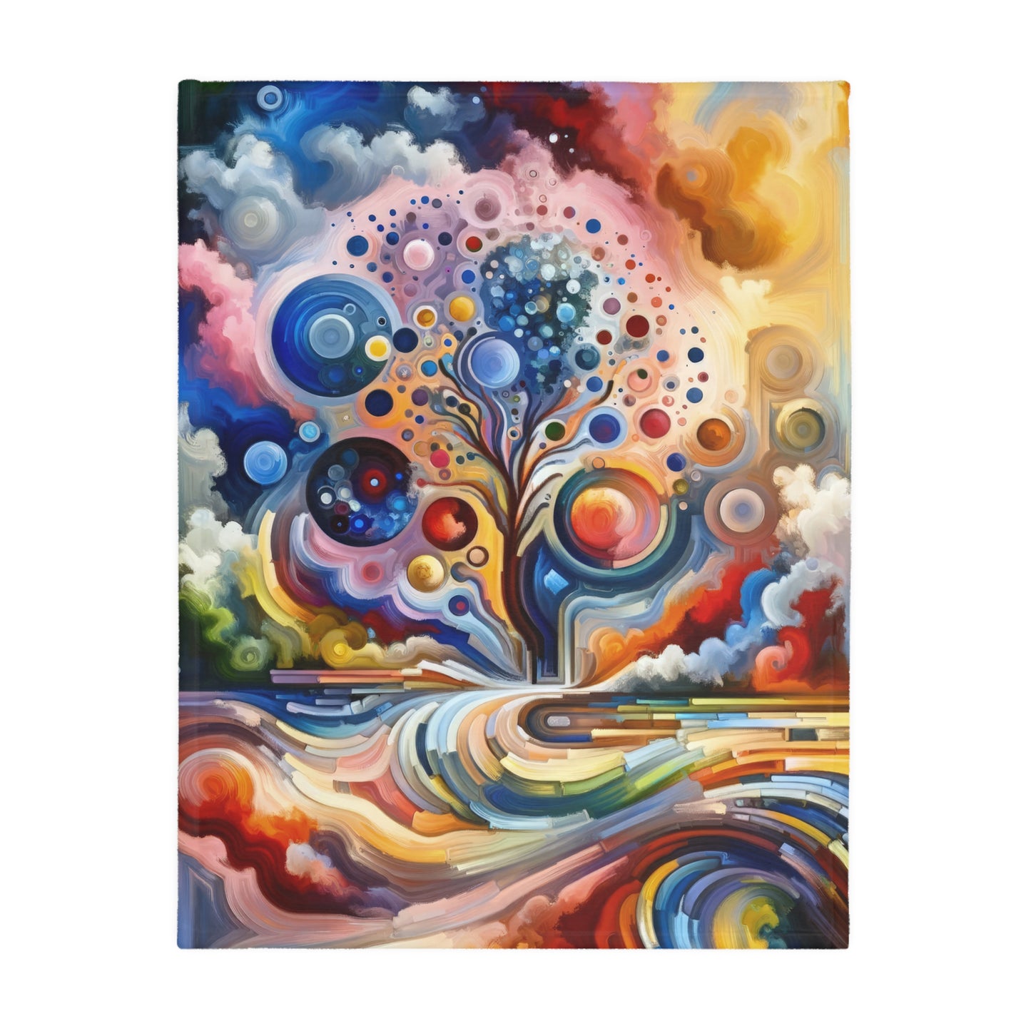 Inner Growth Essence Velveteen Microfiber Blanket (Two-sided print)
