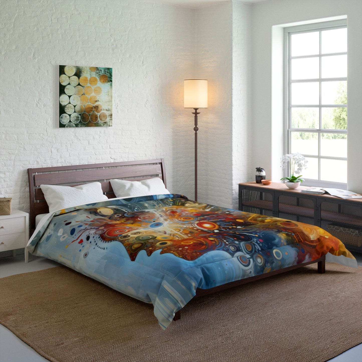 Desire Visualization Tachism Comforter