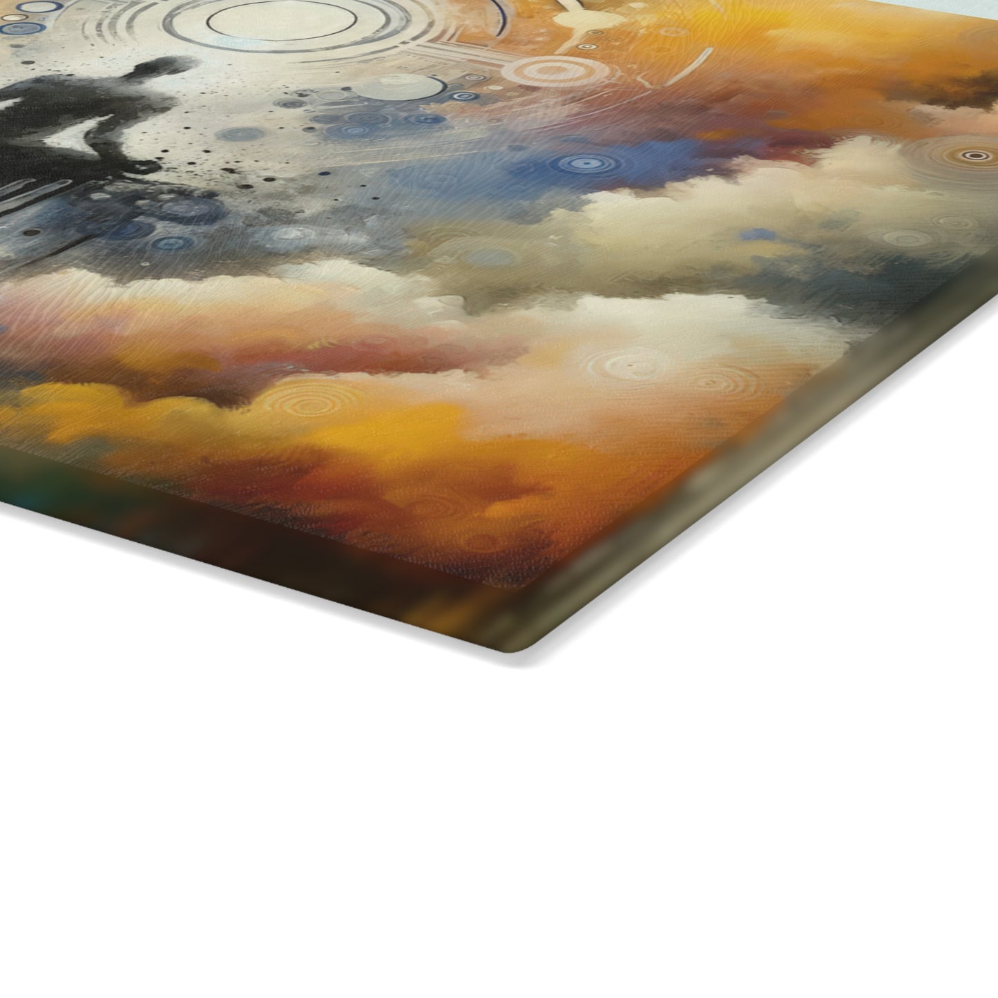 Mindful Transformation Profundity Glass Cutting Board