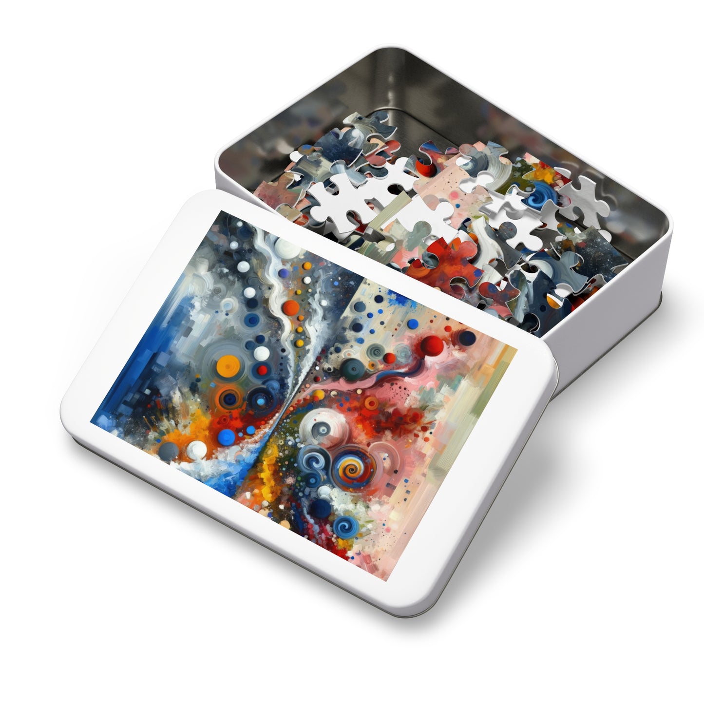 Unity Duality Abstraction Jigsaw Puzzle (30, 110, 252, 500,1000-Piece)