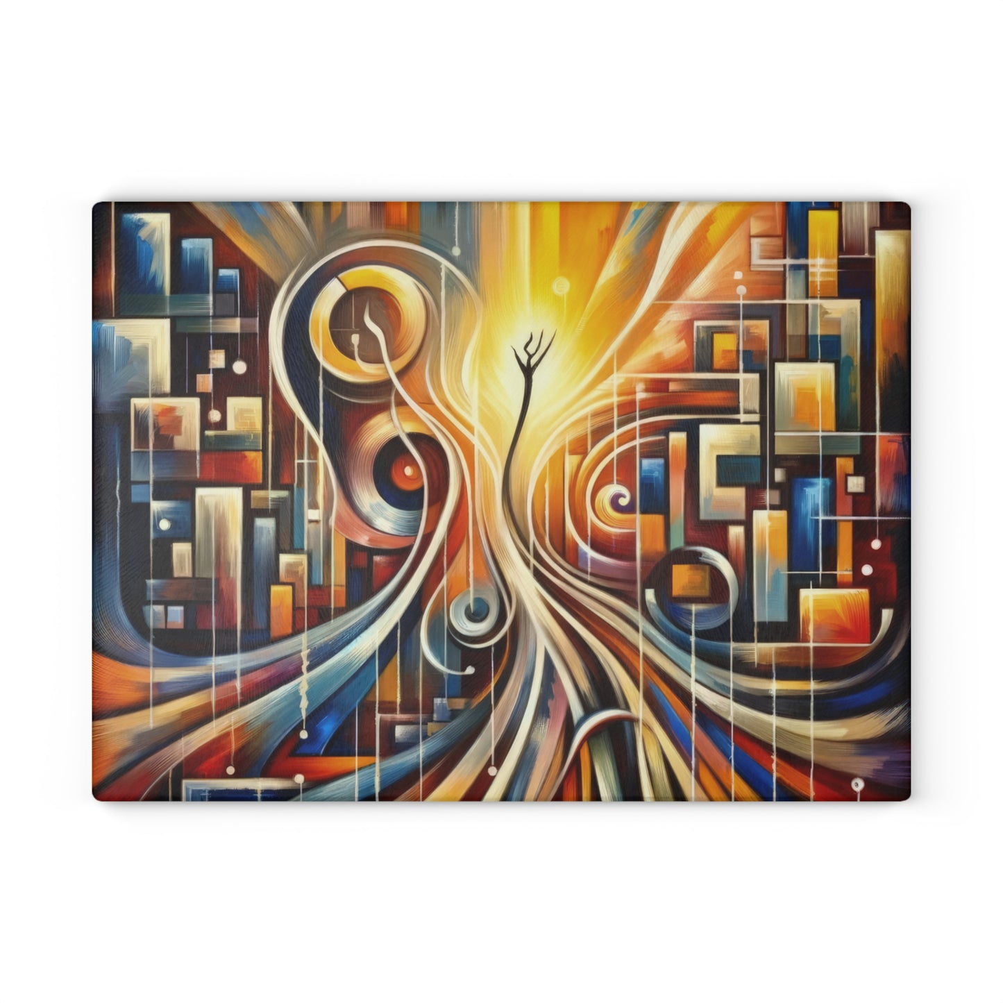 Symphonic Perspective Embarkation Glass Cutting Board