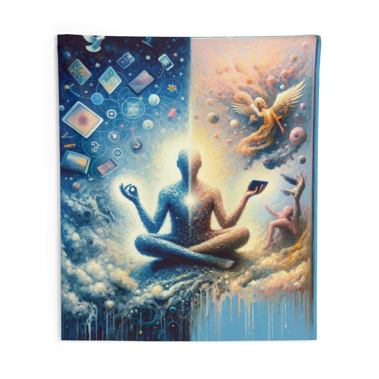 Spiritual Choice Transcendence Indoor Wall Tapestries